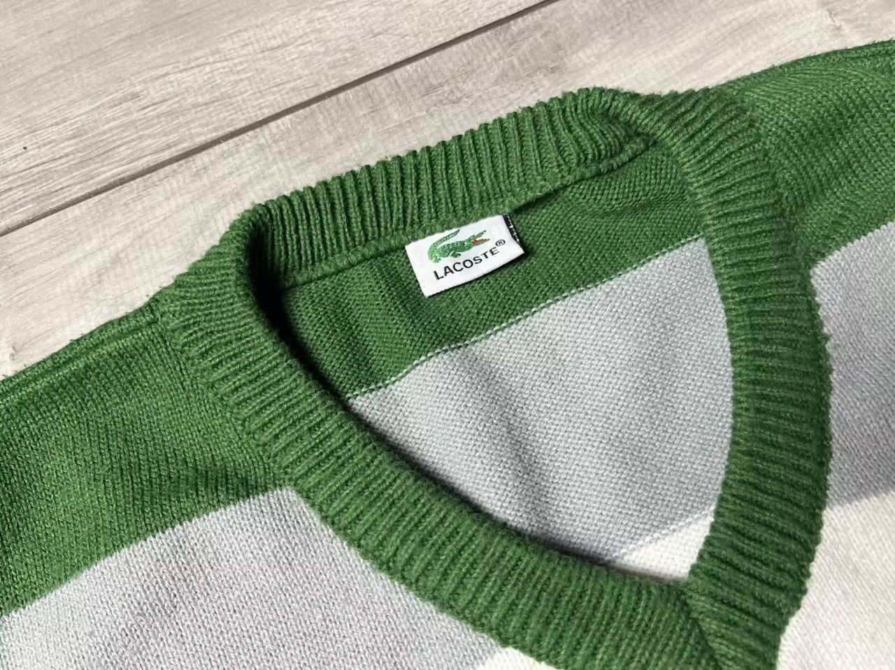 Lacoste Lacoste sweater vintage size Large 90s Size US L / EU 52-54 / 3 - 5 Thumbnail