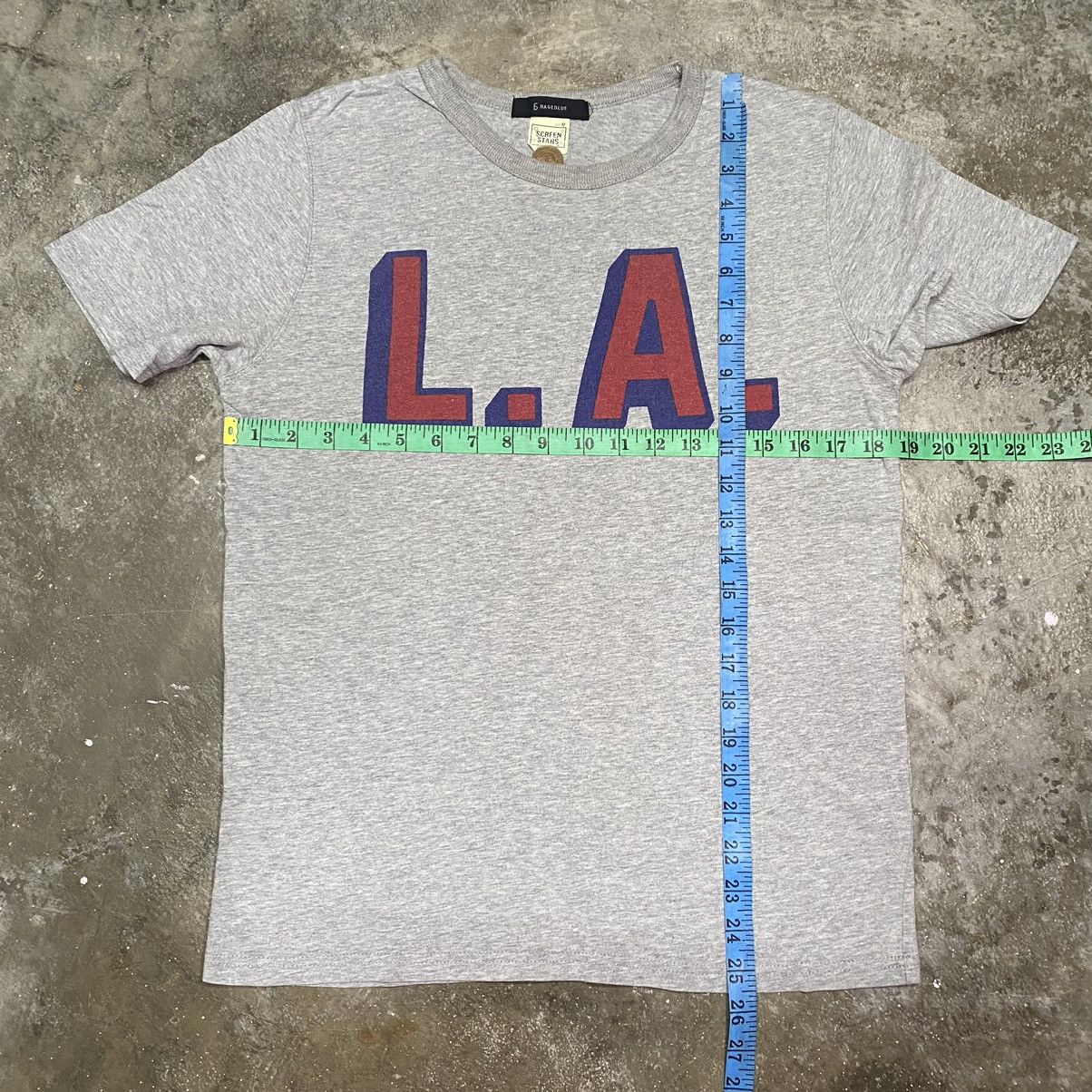 RAGEBLUE × Vintage VINTAGE RAGEBLUE L.A. SCREEN STARS TEE Size US M / EU 48-50 / 2 - 11 Thumbnail
