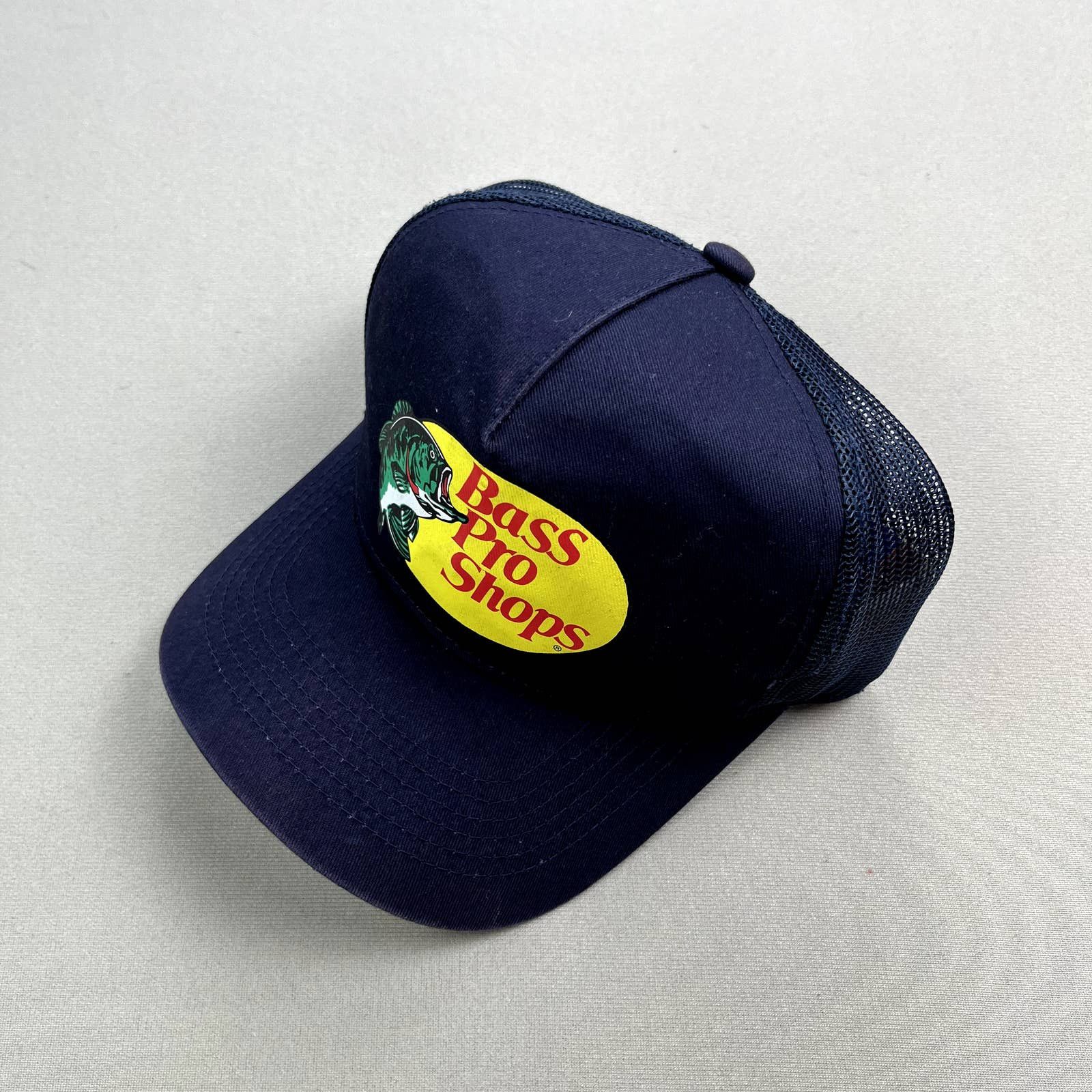 Bass Pro Shops Fishing Trucker Hat Mesh Cap Adjustable SnapBack [ green ]  One Sz