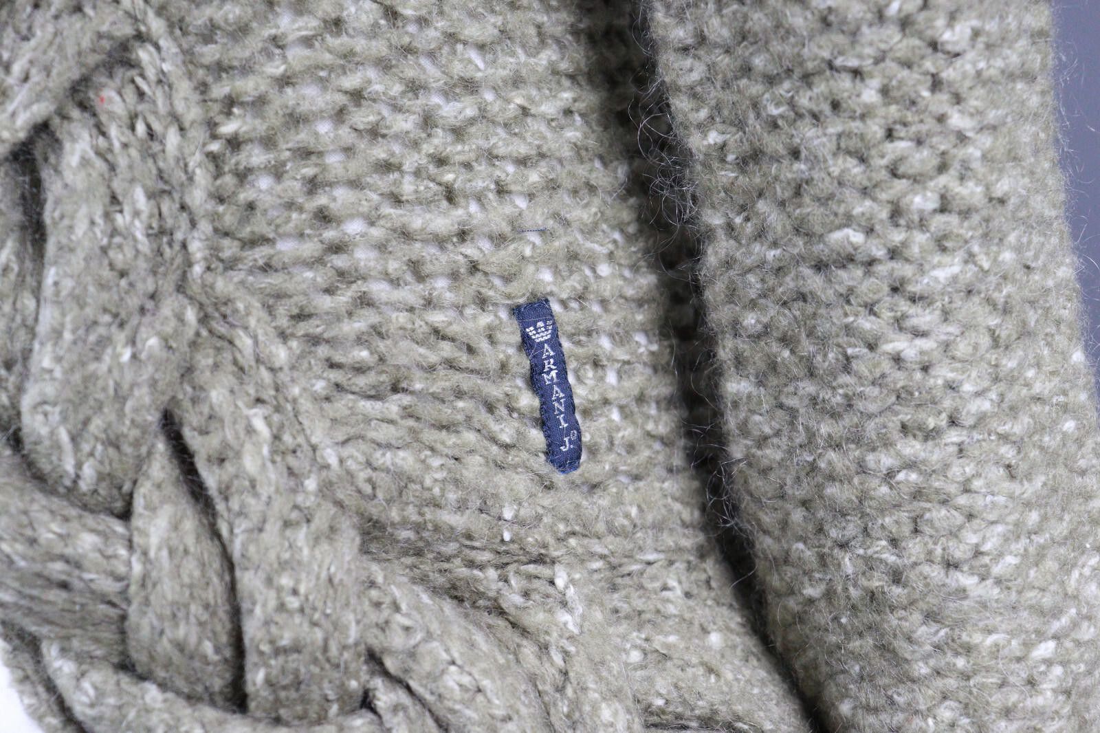Designer Armani Jeans Designer Mohair Knit Casual Sweater Size 40 Size M / US 6-8 / IT 42-44 - 2 Thumbnail