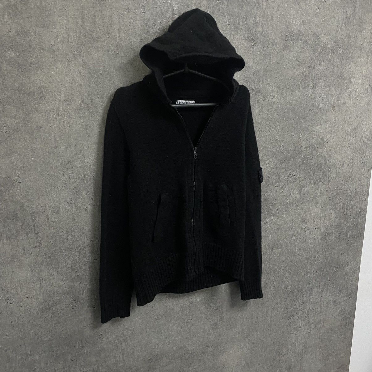 Stone Island Vintage Stone Island Wool Zip Hoodie Size US M / EU 48-50 / 2 - 3 Thumbnail