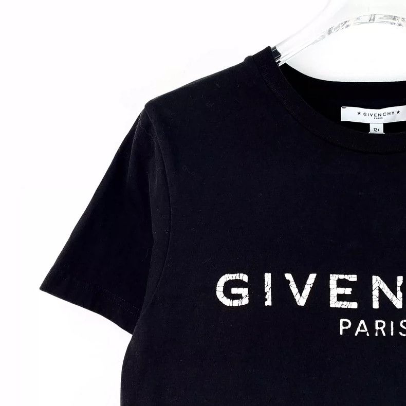 Givenchy Givenchy Size12 Black Logo Letter Print T-Shirt Size US M / EU 48-50 / 2 - 3 Thumbnail