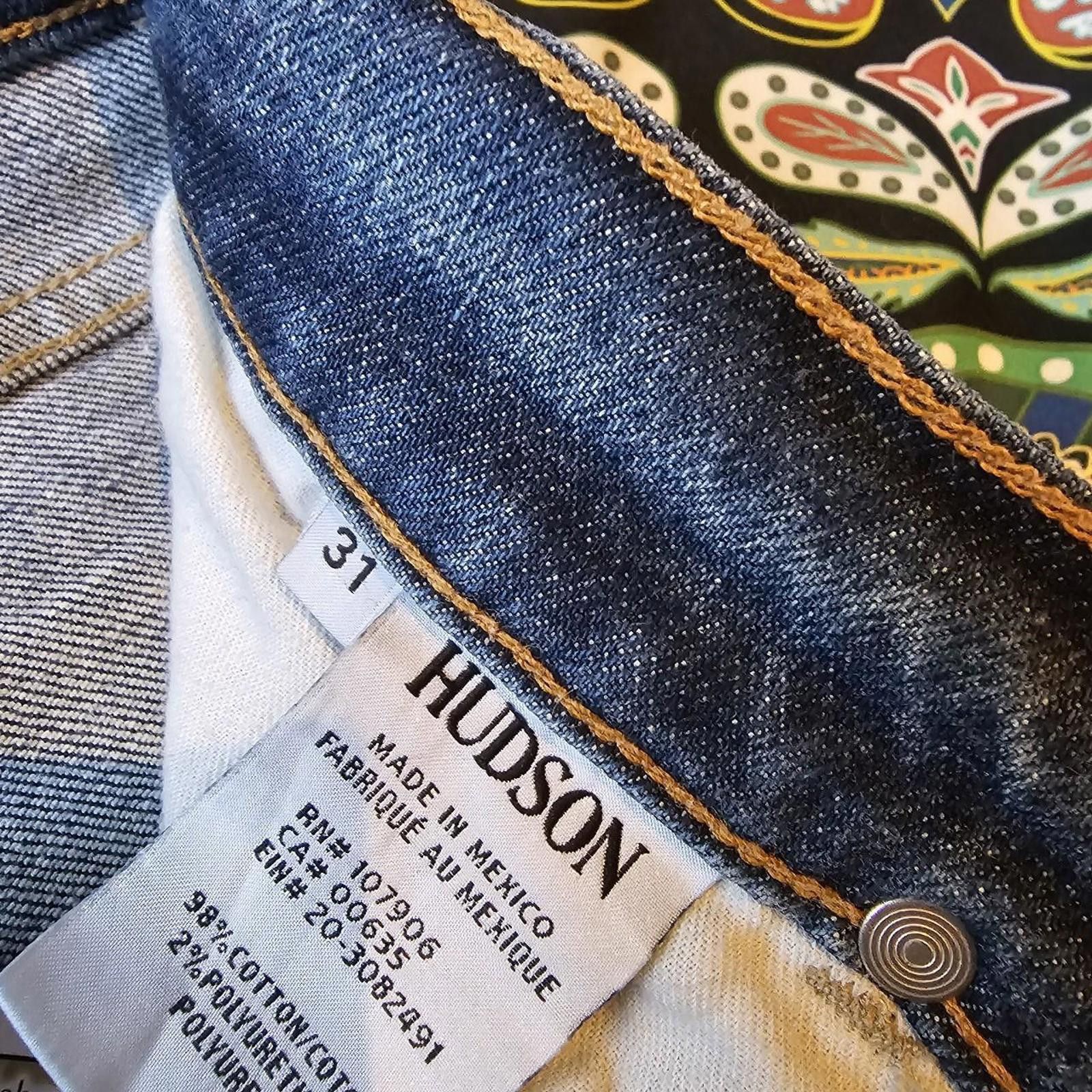 Hudson Hudson Men's Blue Jeans Size US 31 - 4 Thumbnail