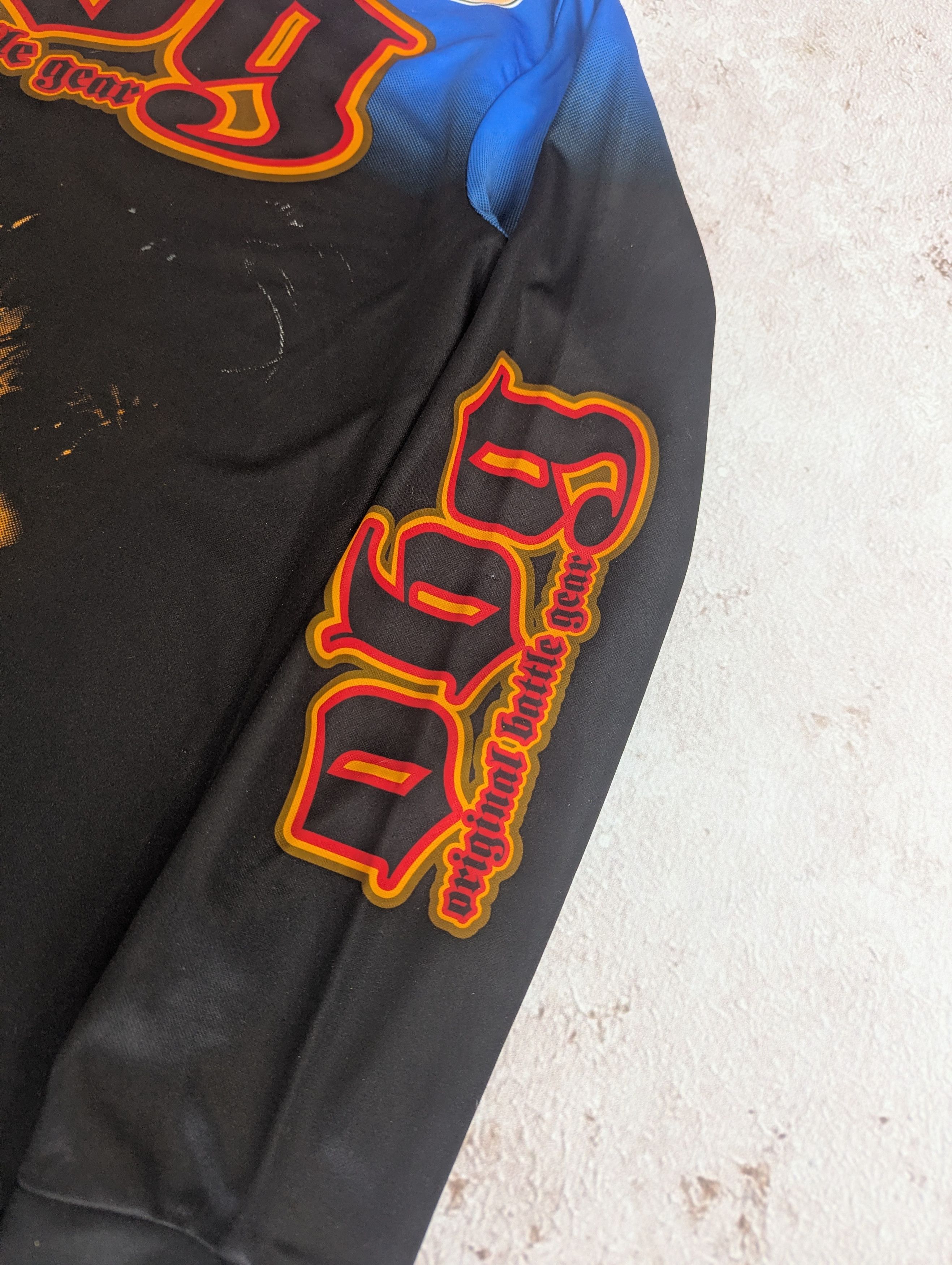 Thunderdome Battle Gear Rave Jersey Vintage 90s dirt rare Size US L / EU 52-54 / 3 - 6 Thumbnail