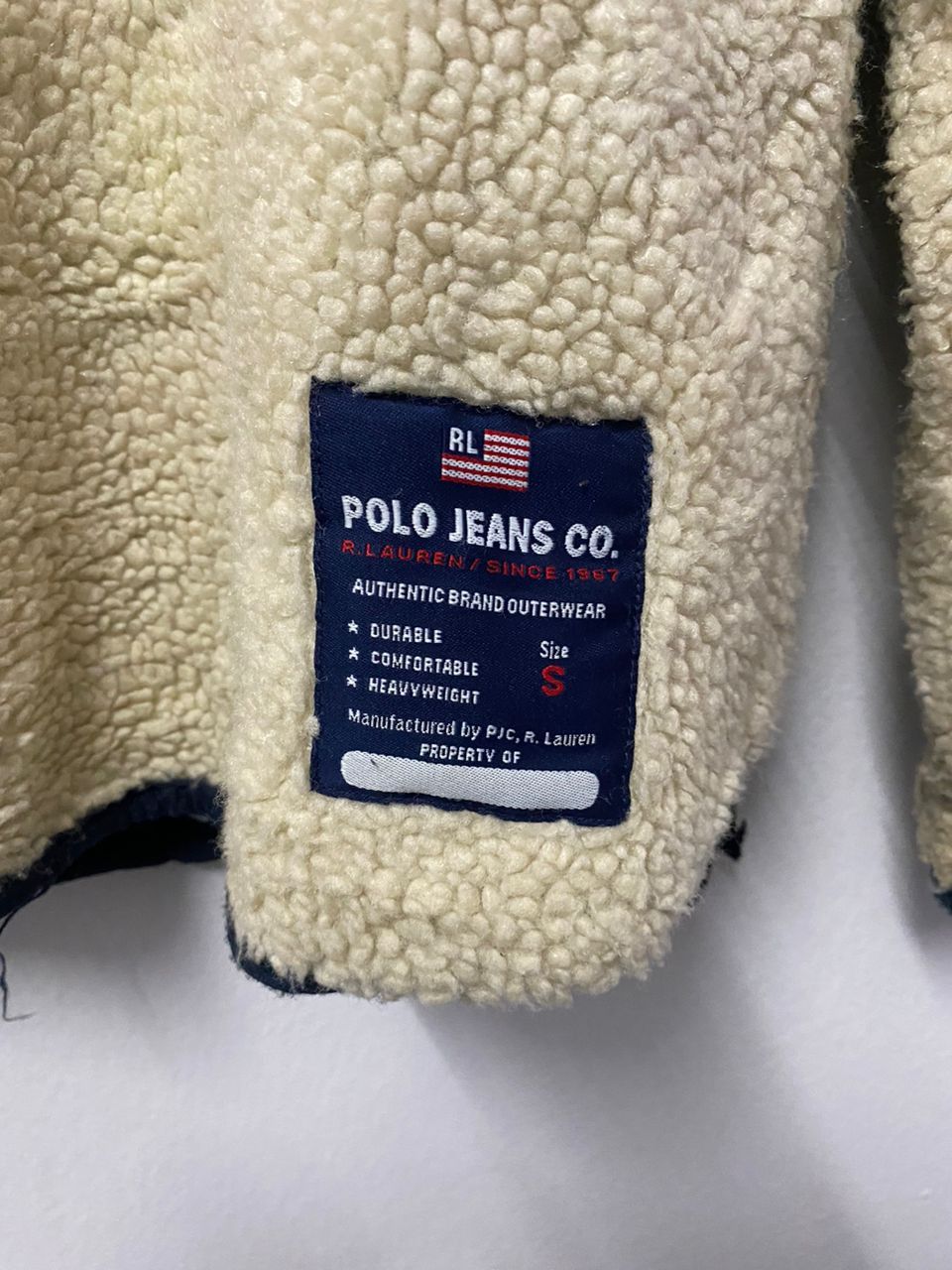 Polo Ralph Lauren Vintage Polo Jeans Ralph Lauren Sherpa Jacket Size US S / EU 44-46 / 1 - 5 Thumbnail