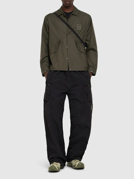 C.P. Company o1lsvrm0425 Metropolis Pertex Overshirt in Green Size US S / EU 44-46 / 1 - 6 Thumbnail