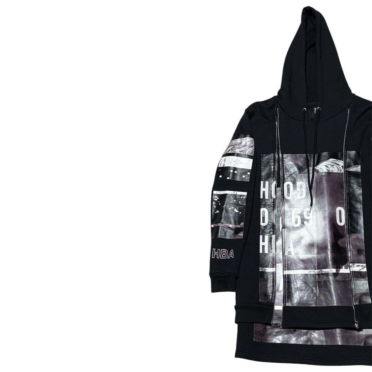 Hood By Air FW2014 HOOD BY AIR. DOUBLE ZIP LAYERED HOODIE SHAYNE OLIVER Size US L / EU 52-54 / 3 - 4 Thumbnail