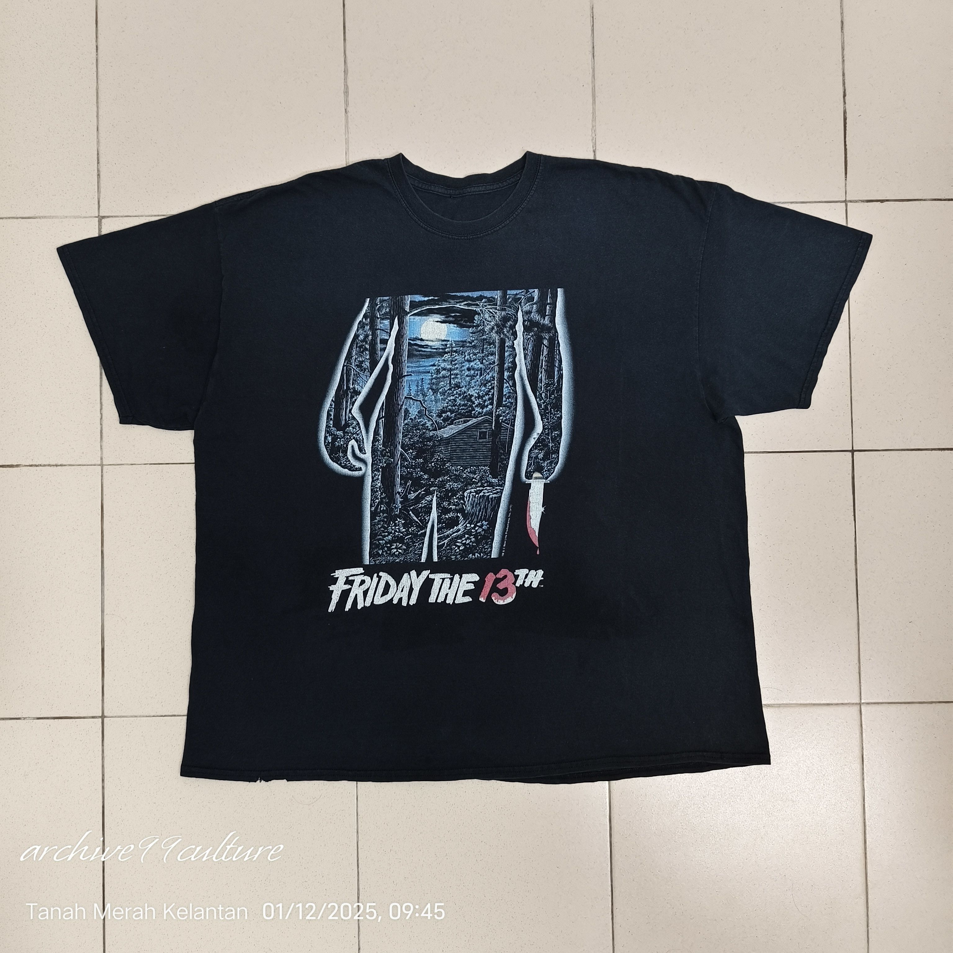 Vintage Friday The 13th movie tee