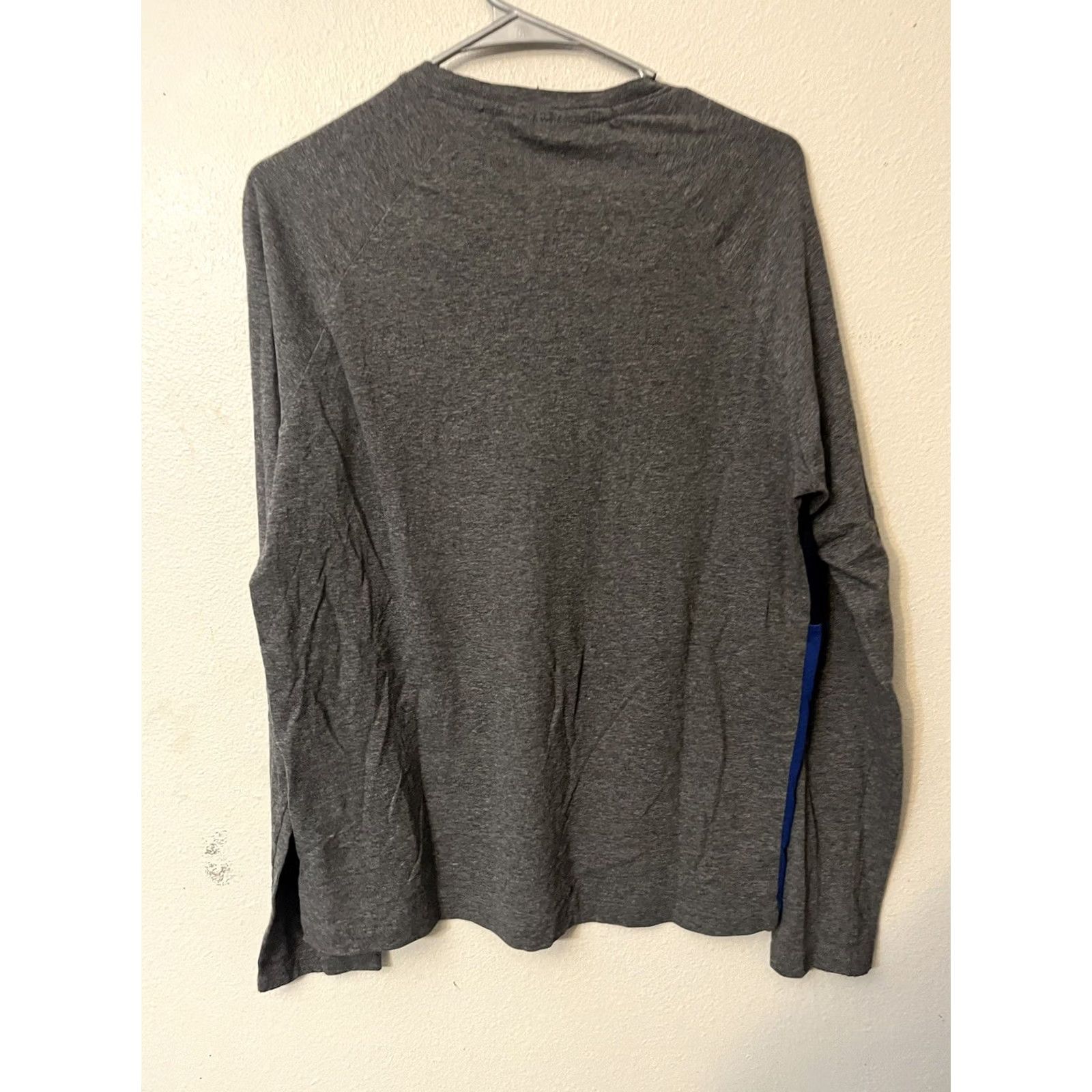 Michael Kors Michael Kors MK Logo Long Sleeve Shirt Gray Blue Crewneck Designer M Size US M / EU 48-50 / 2 - 2 Thumbnail