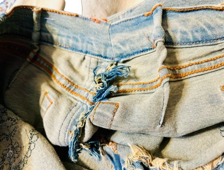 Other VTG Brazil Roxx Embellished Stretch Jeans Straight Leg – 26” Size 26" / US 2 / IT 38 - 7 Thumbnail