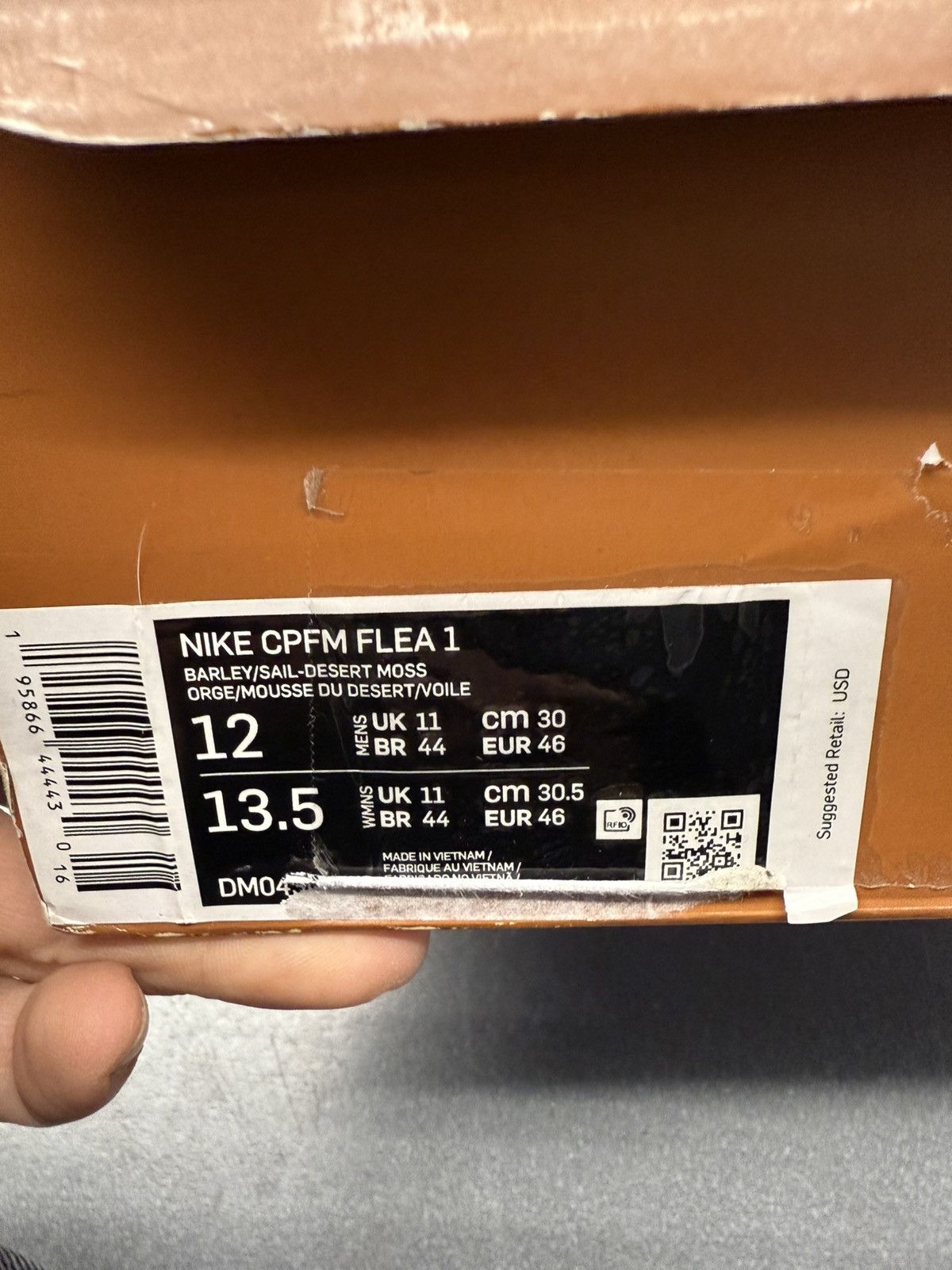 Cactus Plant Flea Market × Nike 2022 Nike CPFM Flea 1 Cactus Plant Flea Market Dessert Moss Size US 12 / EU 45 - 13 Thumbnail