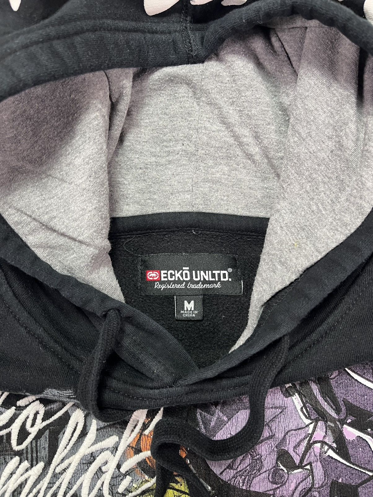 Ecko Unltd. Ecko Unltd. Printed Grafitti Hoodie M L Baggy Rare Size US M / EU 48-50 / 2 - 10 Thumbnail