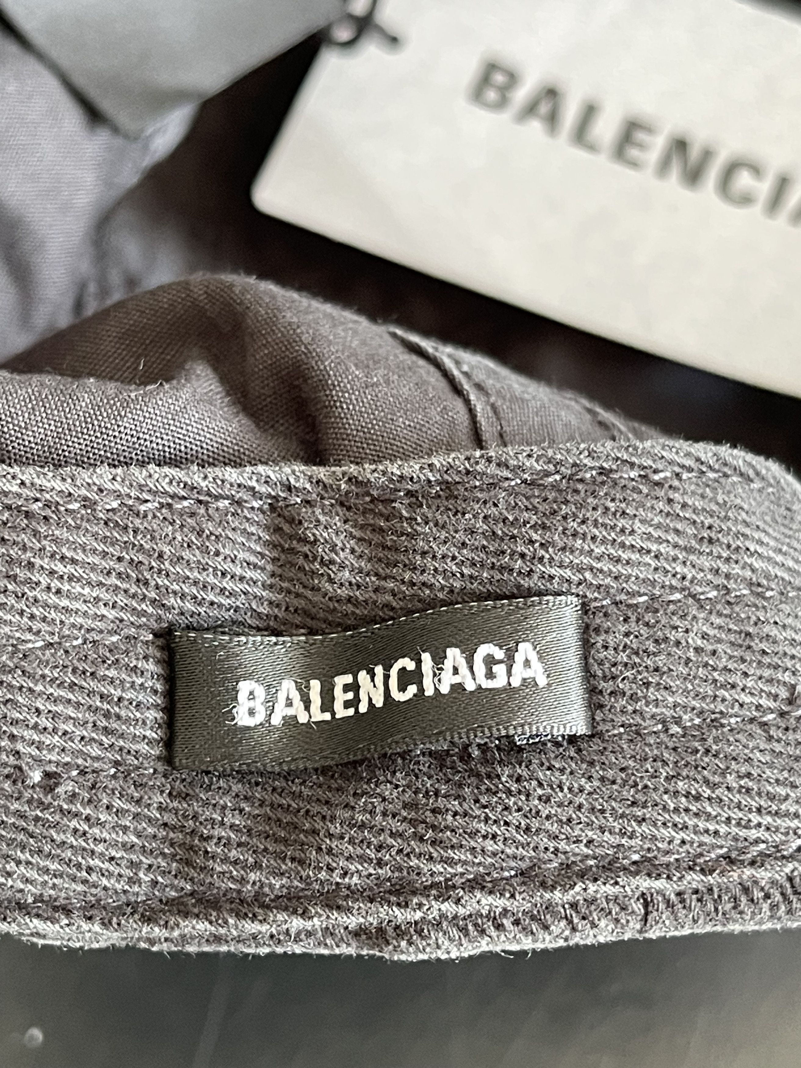 Balenciaga New Diagonal Logo Cap (L) 59 CM Size ONE SIZE - 9 Thumbnail