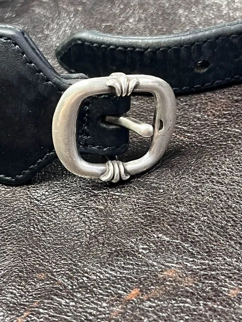Chrome Hearts Chrome Hearts Silver Buckle Leather Bracelet. Size ONE SIZE - 2 Thumbnail