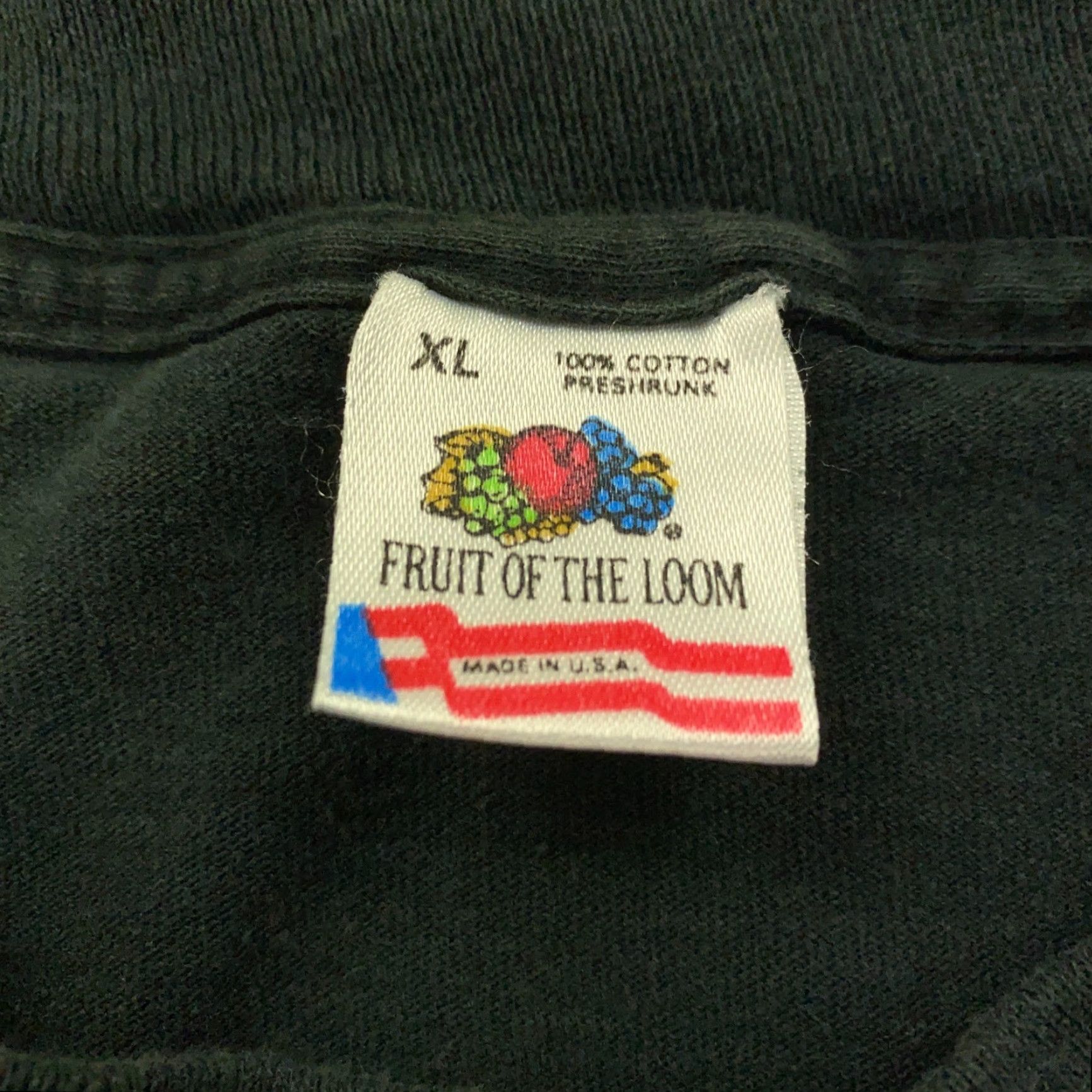Fruit Of The Loom VINTAGE Arizona Shirt Mens XL Black Wolves Southwest Outdoors Single Stitch USA Shirt Size US XL / EU 56 / 4 - 3 Thumbnail