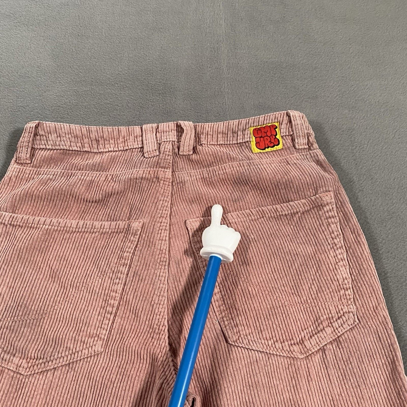 Empyre Empyre Relax Corduroy Pants Adult 28 Pink Embroidered Y2K Size US 28 / EU 44 - 12 Thumbnail