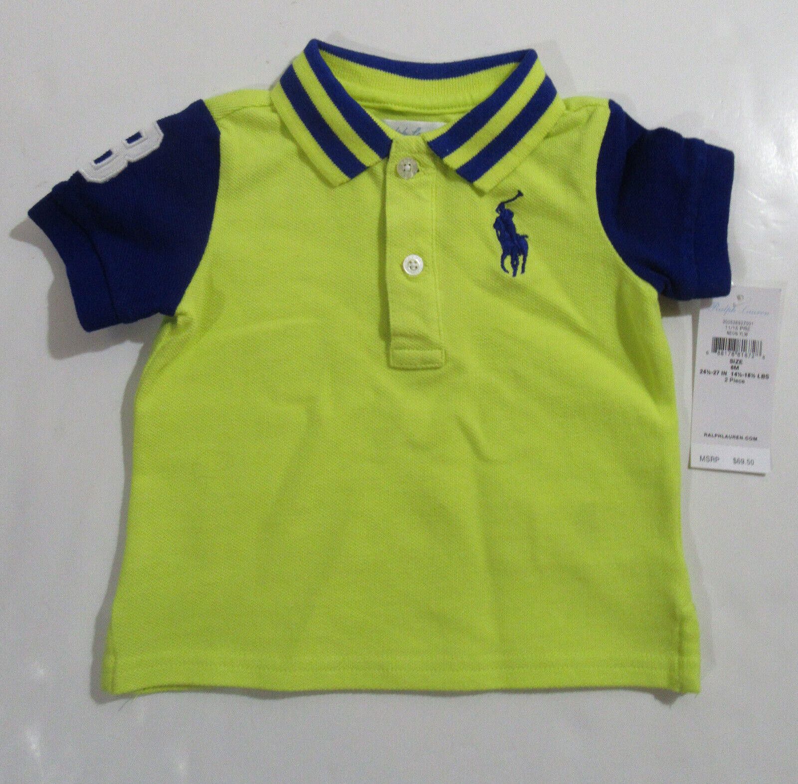 Polo Ralph Lauren Polo Ralph Lauren Baby Boys 2 Pc. Outfit Big Pony 6 months Size ONE SIZE - 2 Thumbnail