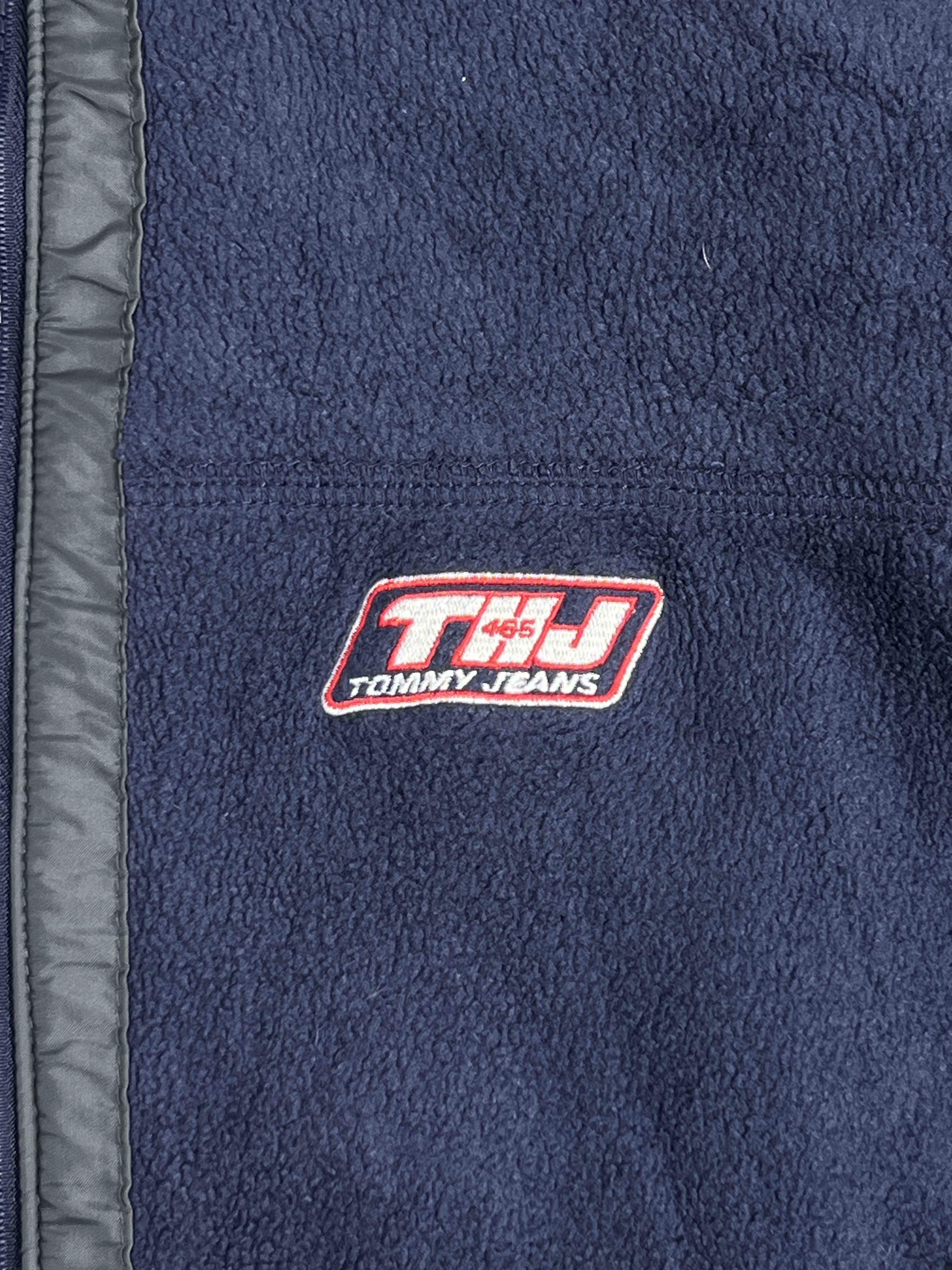 Tommy Jeans Vtg Tommy Jeans Fleece Reversible Jacket (XL) JK535 Size US XL / EU 56 / 4 - 5 Thumbnail