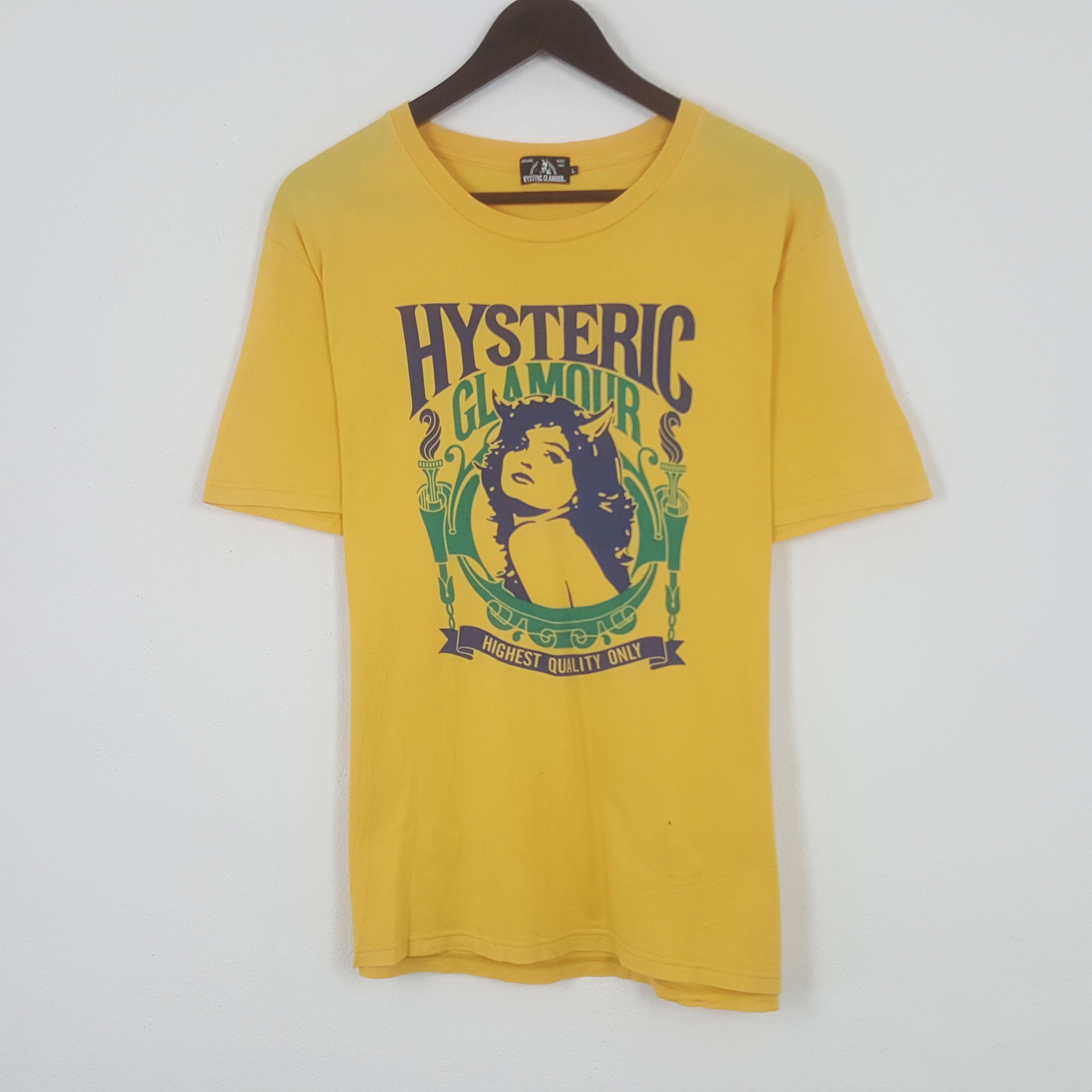 HYSTERIC GLAMOUR WITCHCRAFT ROCK Tシャツ Hysteric Glamour steal🔥vintage HYSTERIC GLAMOUR witchcraft