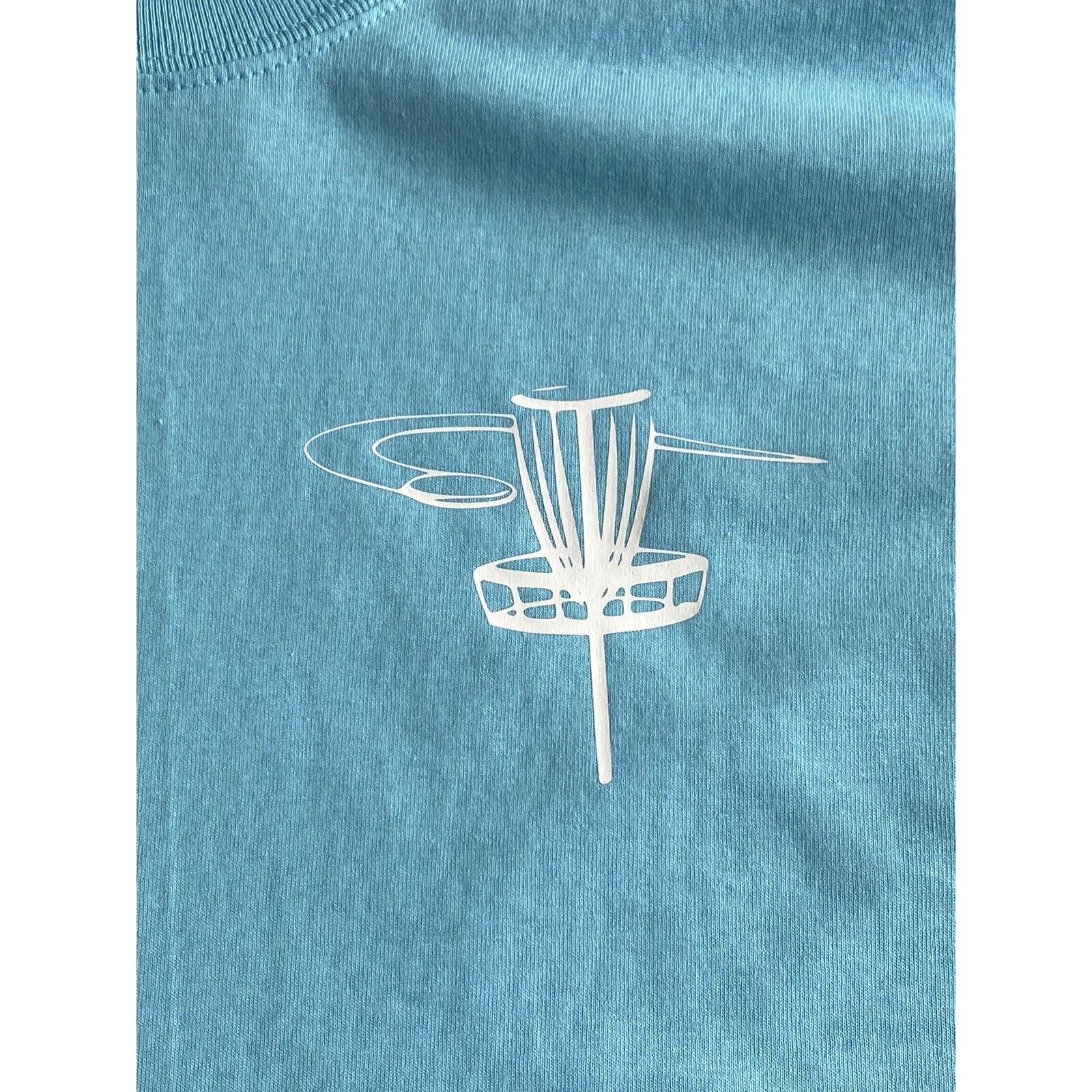Gildan Disc Golf Shirt TREE BASKET CASE Double Sided M T-Shirt Size US M / EU 48-50 / 2 - 9 Thumbnail