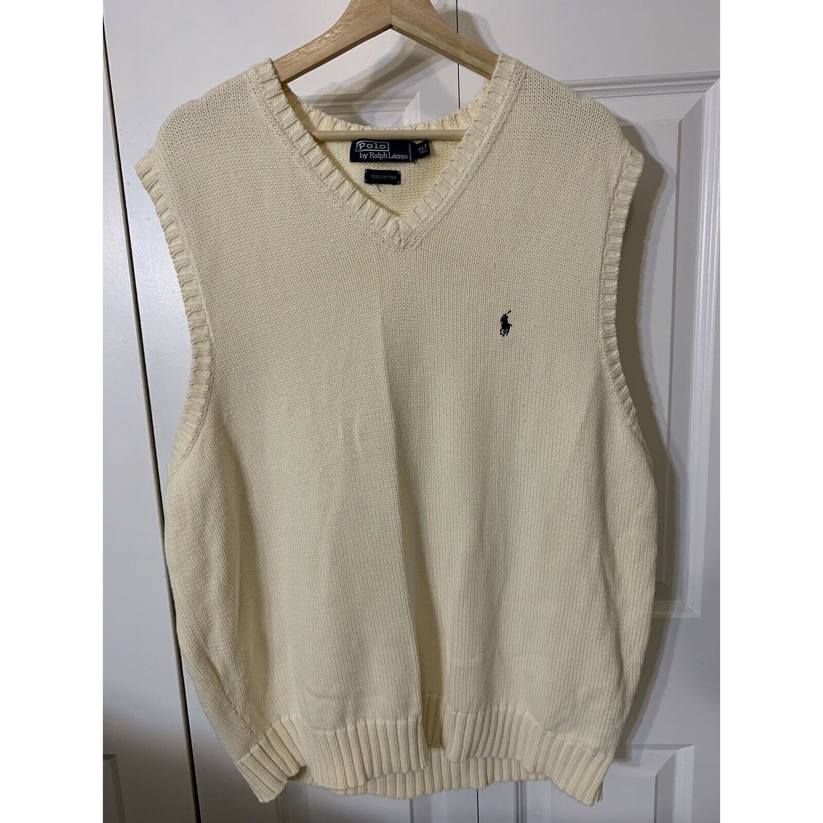 Ralph Lauren Polo Ralph Lauren Ivory Vest Sz XLT Golf Size US XL / EU 56 / 4 - 1 Thumbnail
