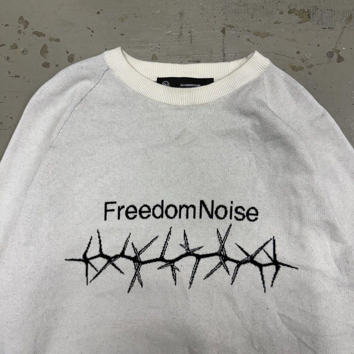 Undercover Undercover / GU FreedomNoise Knit Sweater Size US XL / EU 56 / 4 - 2 Thumbnail