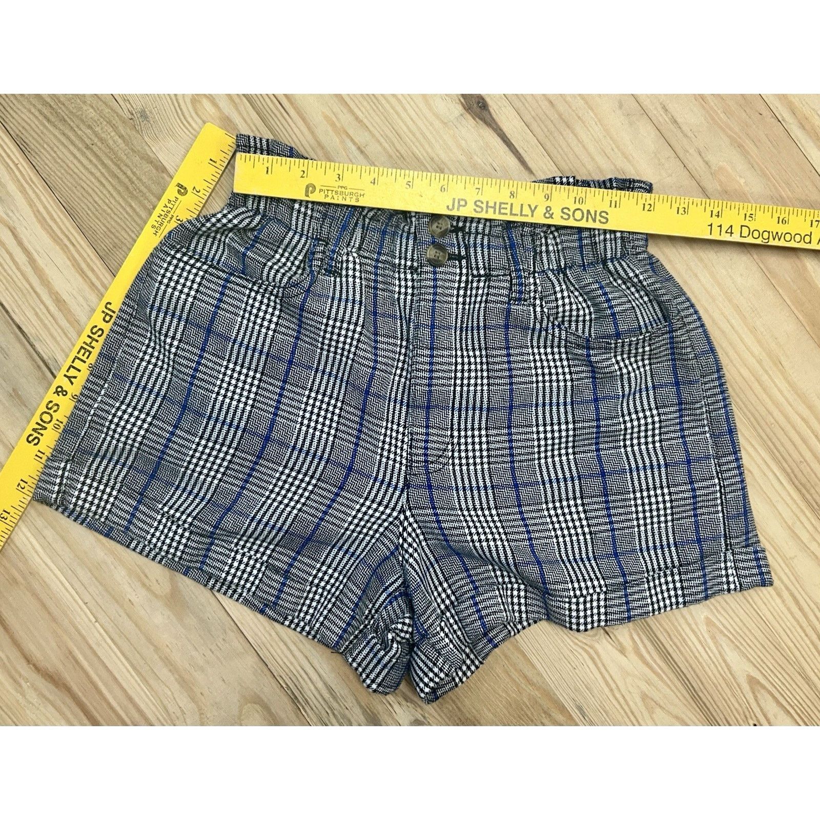 American Eagle Outfitters American Eagle Shorts Womens Size 4 Houndstooth Plaid Size 27" / US 4 / IT 40 - 9 Thumbnail