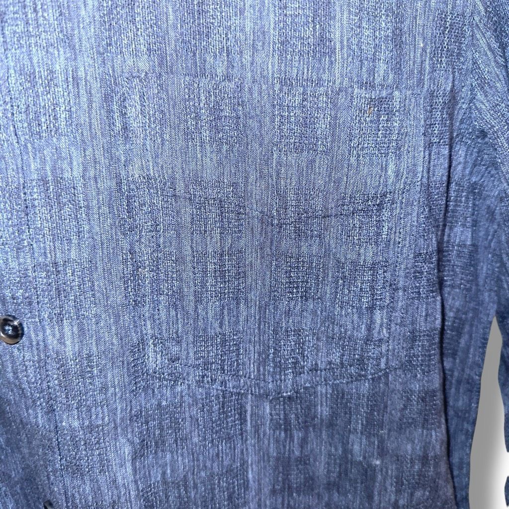 Baldwin Baldwin Denim KC Navy Woven Oxford Button Down Sz S Size US S / EU 44-46 / 1 - 4 Thumbnail