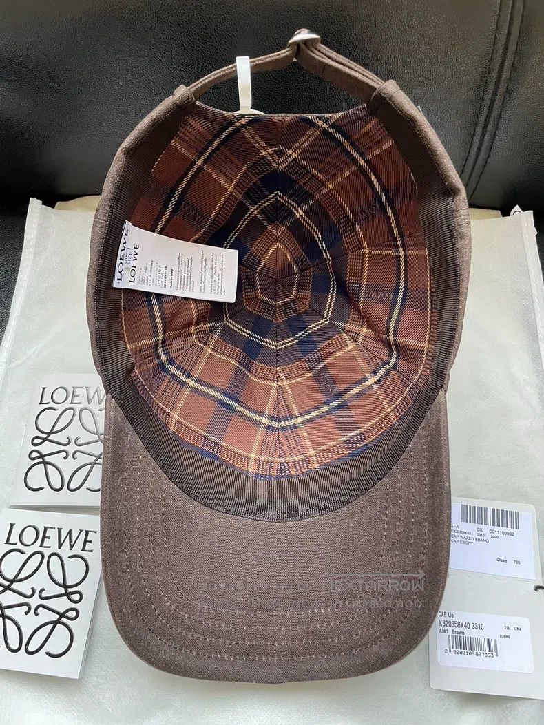Loewe Embroidered Logo Cotton Baseball Cap