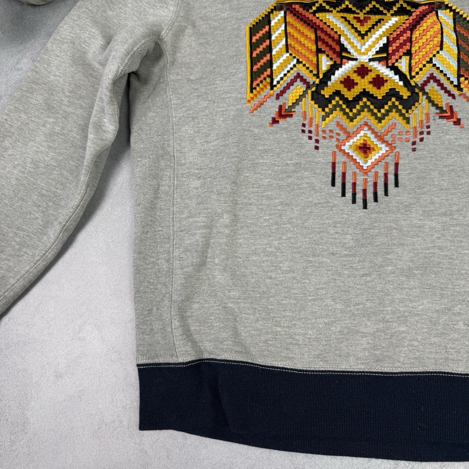 Marc Ecko ECKO UNLIMITED Men's Sweatshirt Embroidered Eagle Hiphop Size US L / EU 52-54 / 3 - 13 Thumbnail