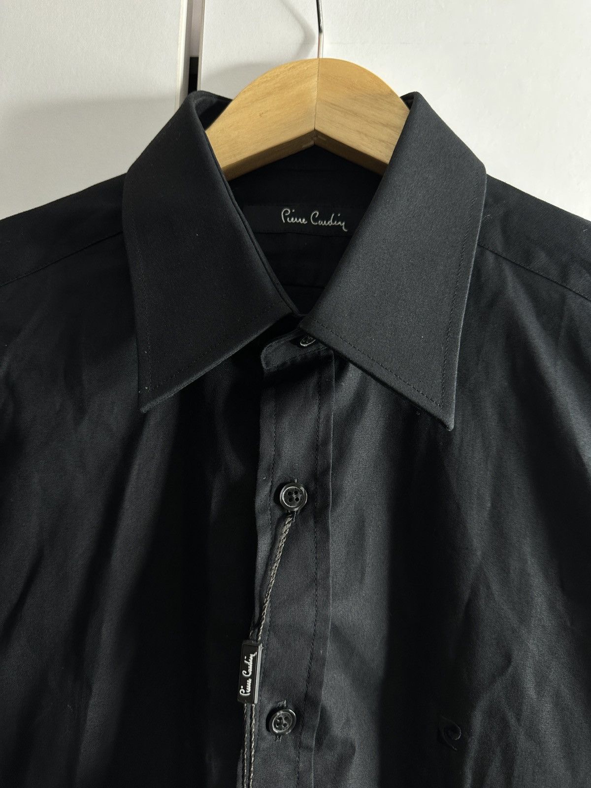 Pierre Cardin Pier Cardin new shirt black basic Size US M / EU 48-50 / 2 - 4 Thumbnail