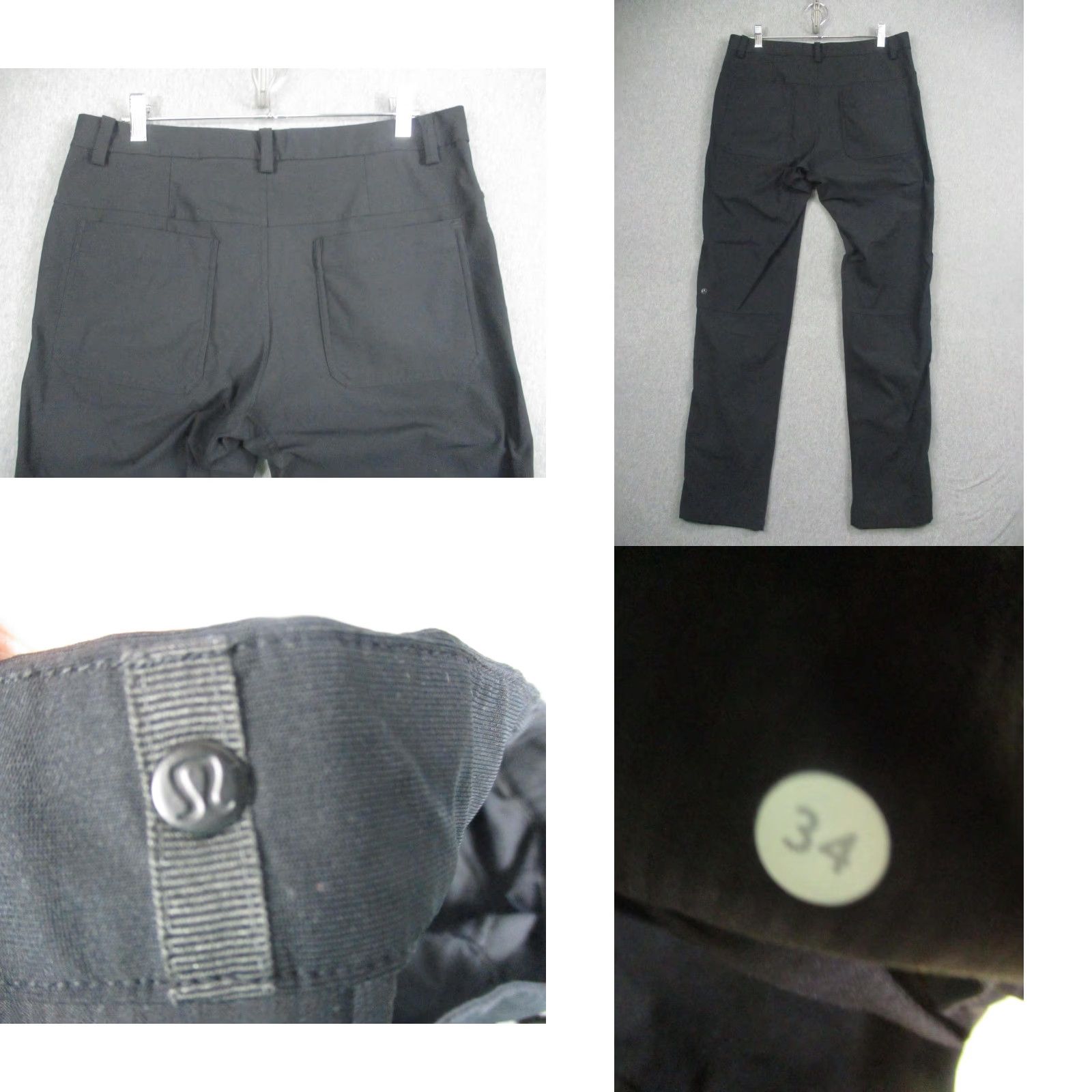 Lululemon Lululemon Pants Mens 34 Black ABC Slim Fit Casual Travel Chino Size US 34 / EU 50 - 8 Thumbnail