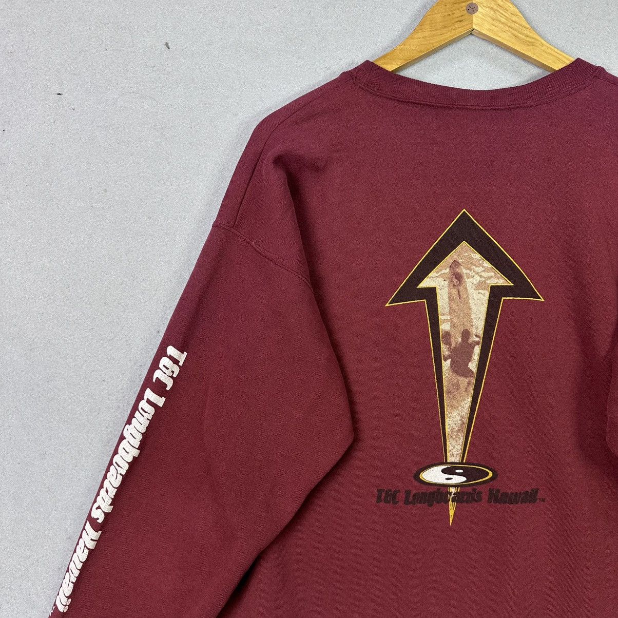 Vintage Vintage Y2K T&C Surf Designs Sweatshirt Size US XL / EU 56 / 4 - 5 Thumbnail