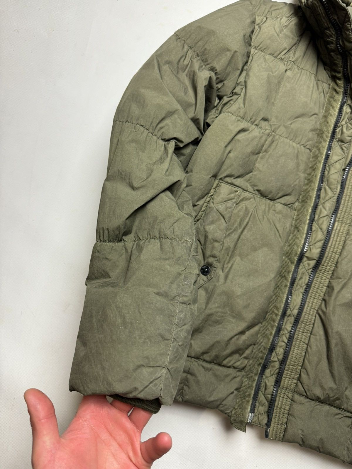 Stone Island × Vintage Rare vintage Puffer jacket Stone island crinkle reps Size US S / EU 44-46 / 1 - 5 Thumbnail