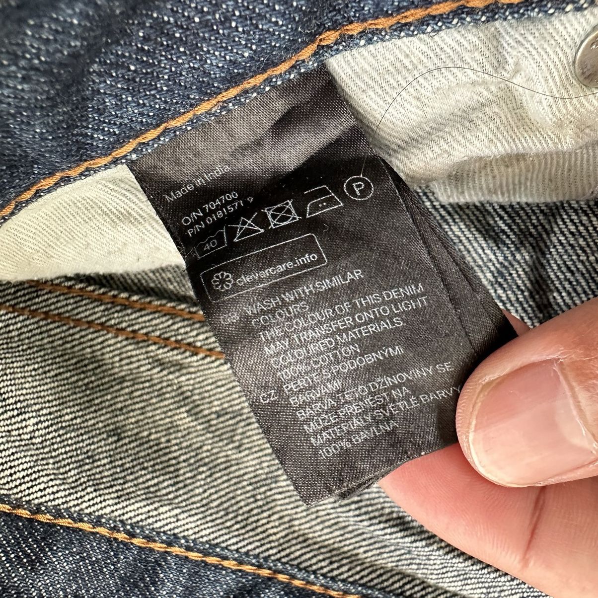 Japanese Brand Vintage Japanese Rusty Jean Faded Denim Pant W34 Size US 34 / EU 50 - 8 Thumbnail