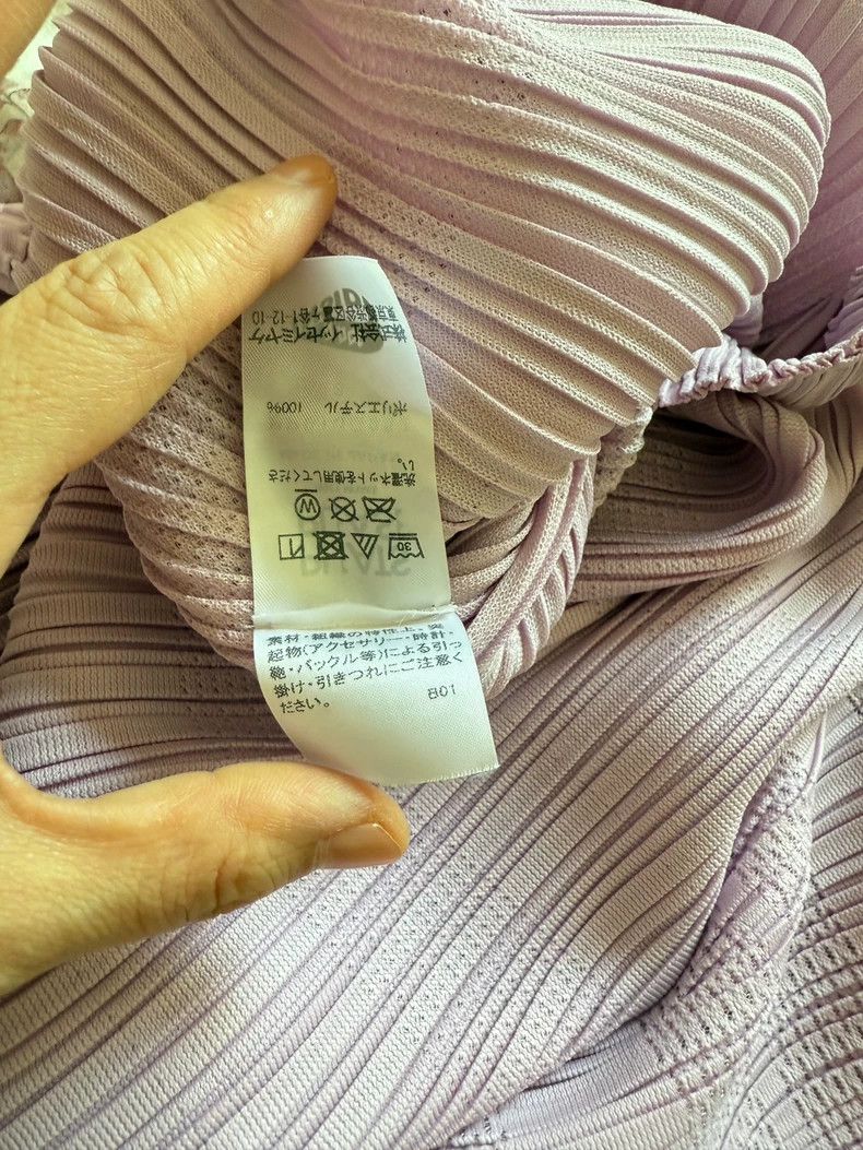 Issey Miyake Issey Miyake size:3 Pink pleated skirt Size 42" / US 20 - 3 Thumbnail