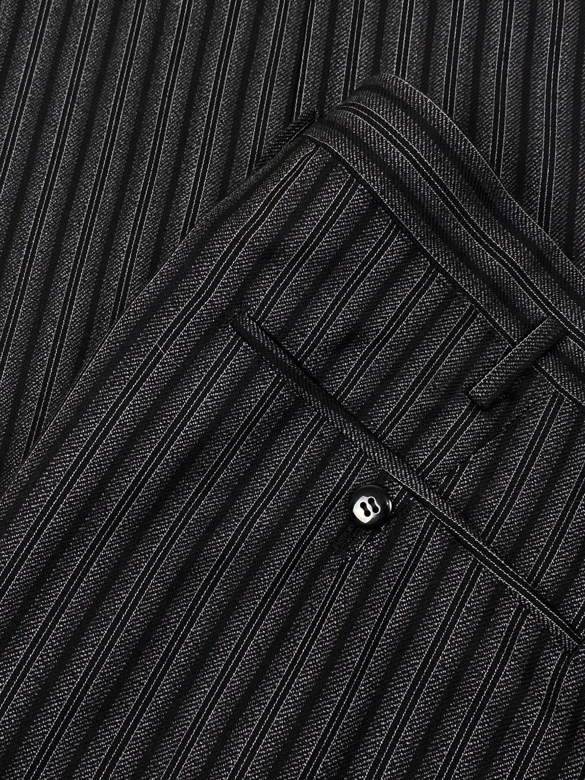 Japanese Brand 💸SOLD P4YP4I💸 Japanese Stripe Pants Pleated Trouser Size US 34 / EU 50 - 7 Thumbnail
