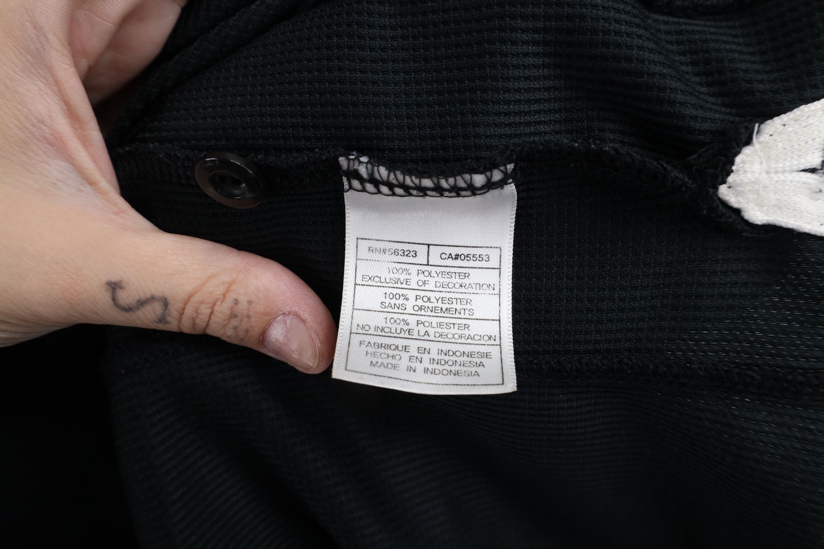 Nike × Vintage Vintage Nike Scott Mini Swoosh Thermal Knit Polo Shirt Size US XL / EU 56 / 4 - 9 Thumbnail