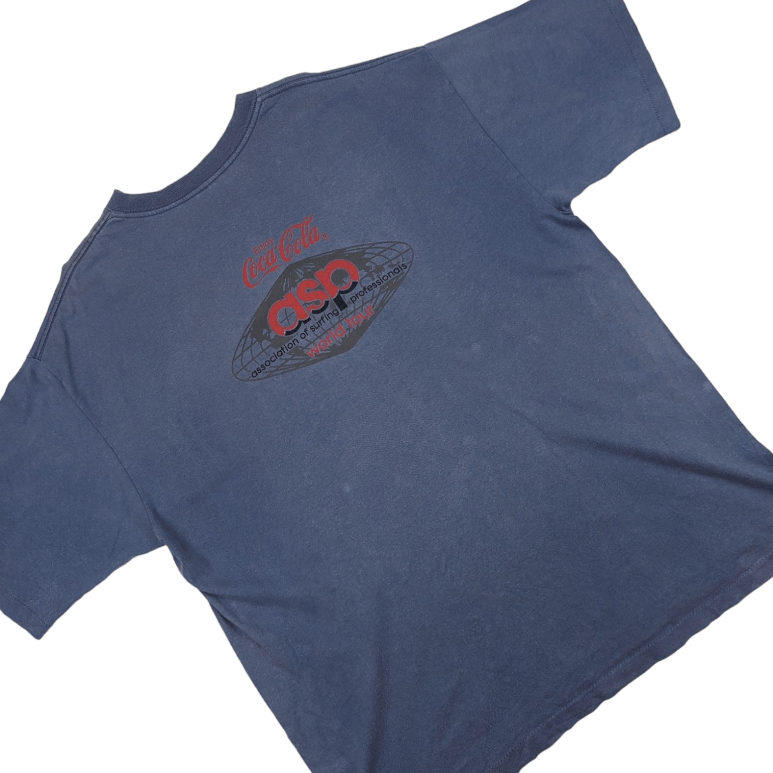 Coca Cola Vintage 1997 ASP World Tour Association Surfing Pro Tee Size US XL / EU 56 / 4 - 6 Thumbnail