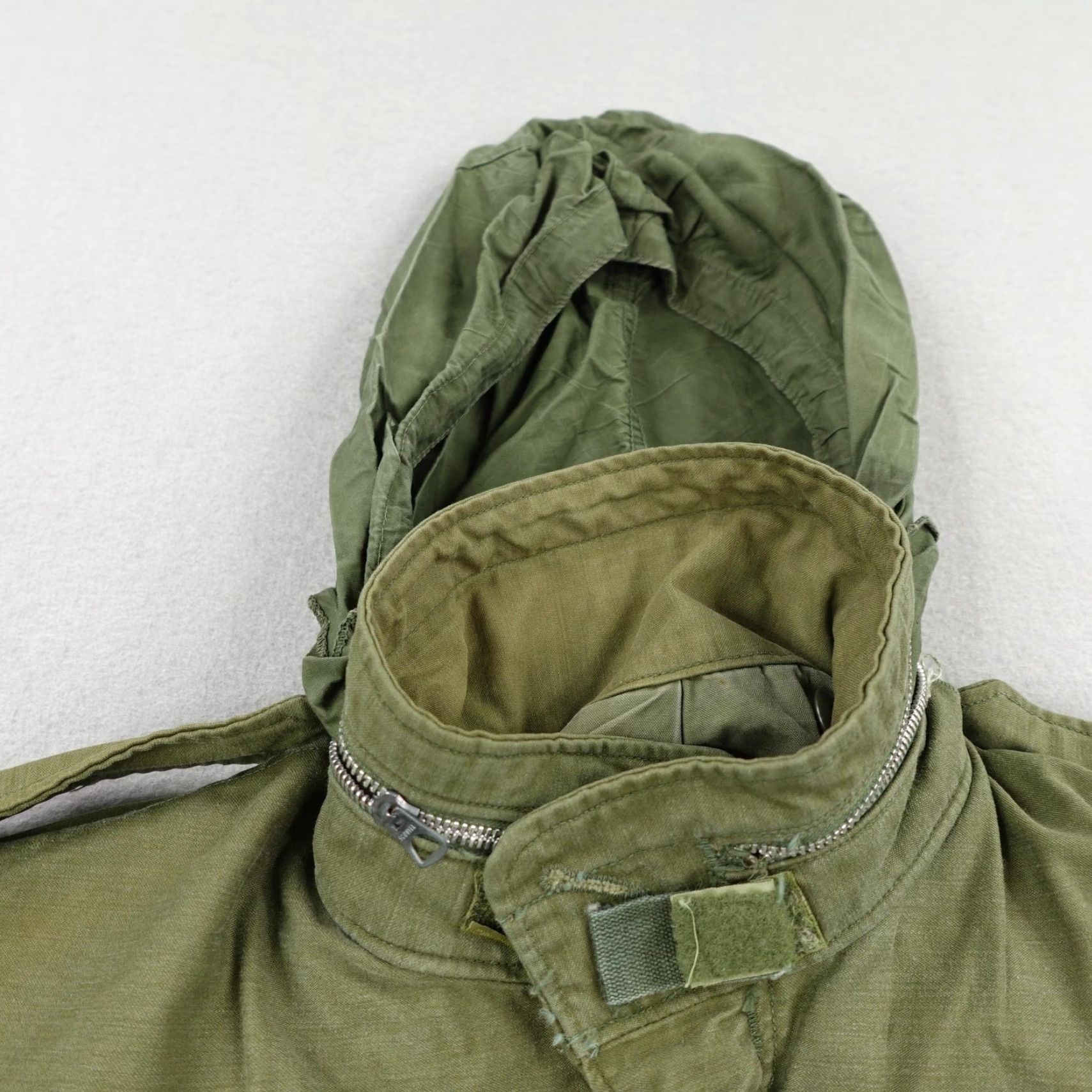 Vintage VINTAGE Rolane Sportswear US Army Jacket Mens Small Green Military Coat OG-107 60s Casual Workwear Size US 29 - 2 Thumbnail