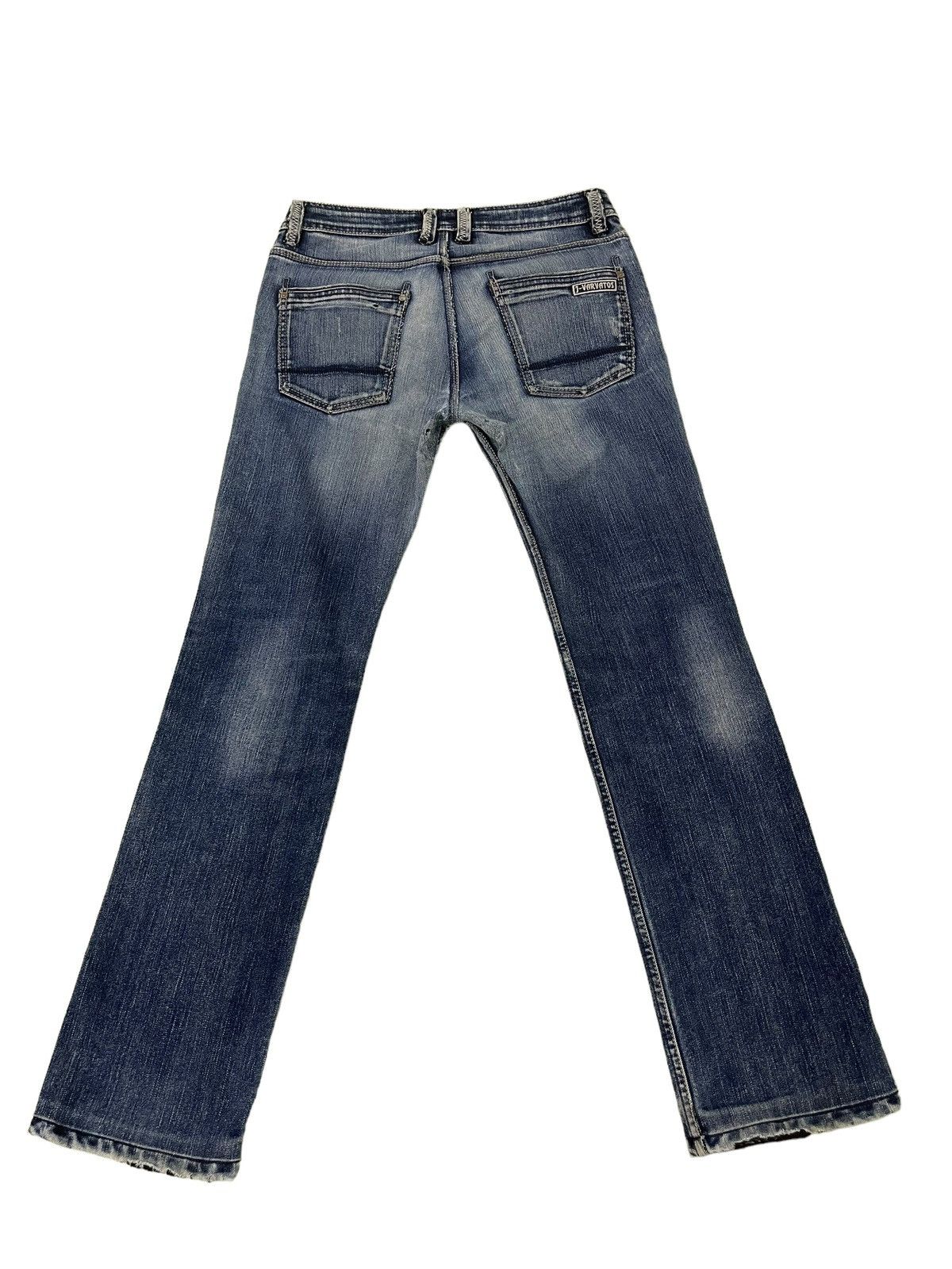 John Varvatos Slim Jeans John Varvatos Distress Denim 8🟦7 Size US 32 / EU 48 - 3 Thumbnail