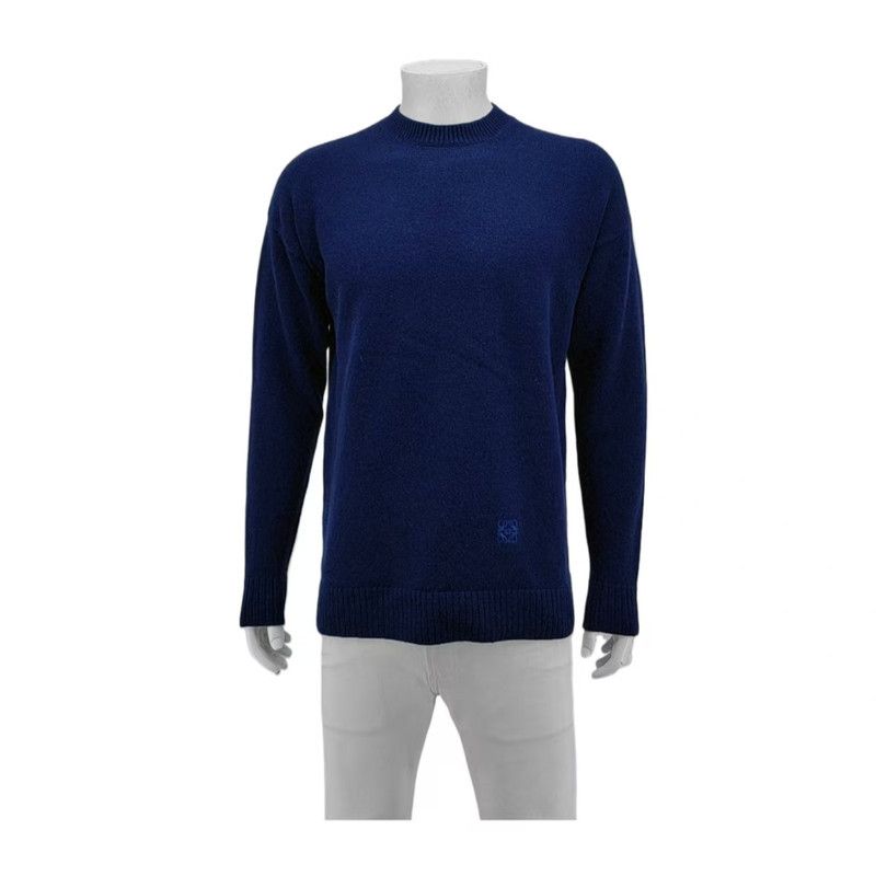 Loewe Loewe Deep Blue Wool Long Sleeve Sweater 0089 Size US XS / EU 42 / 0 - 1 Thumbnail