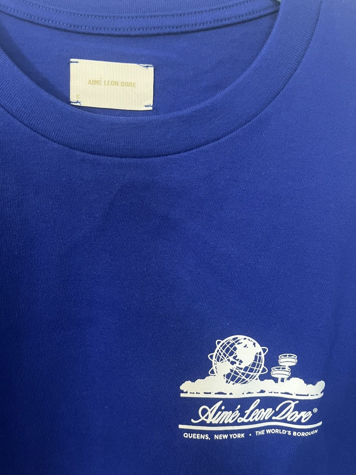 Aime Leon Dore Aime Leon Dore ALD Unisphere Tee T-shirt Short Sleeve Blue Size US S / EU 44-46 / 1 - 2 Thumbnail