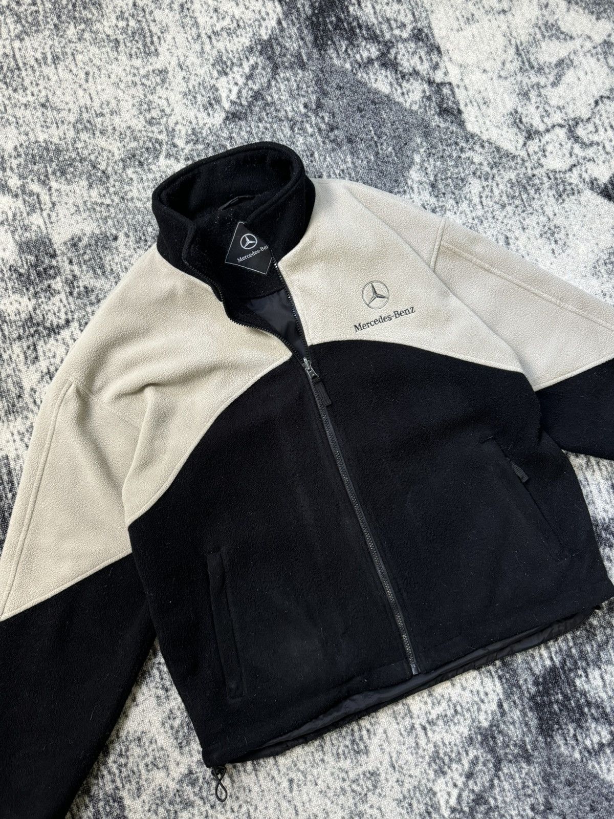 Mercedes-Benz Vintage Mercedes-Benz Mc Laren Racing Fleece Jacket Y2K Size US L / EU 52-54 / 3 - 2 Thumbnail