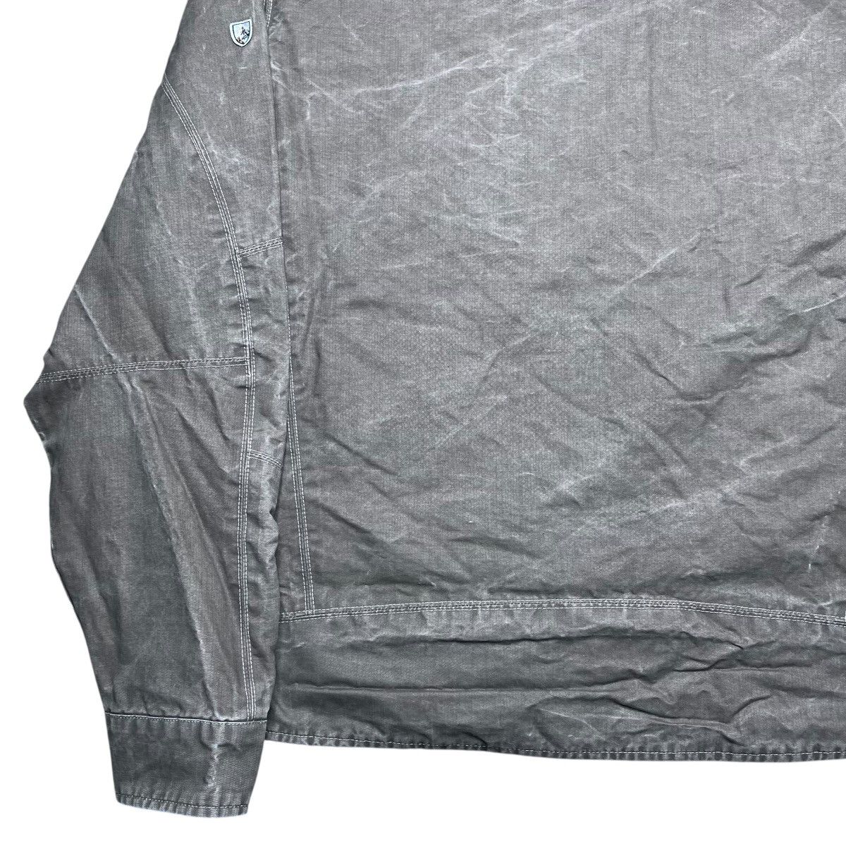 Kuhl Kuhl Mens Burr Vintage Patina Dye Canvas Fleece Lined Jacket Size US XL / EU 56 / 4 - 22 Thumbnail