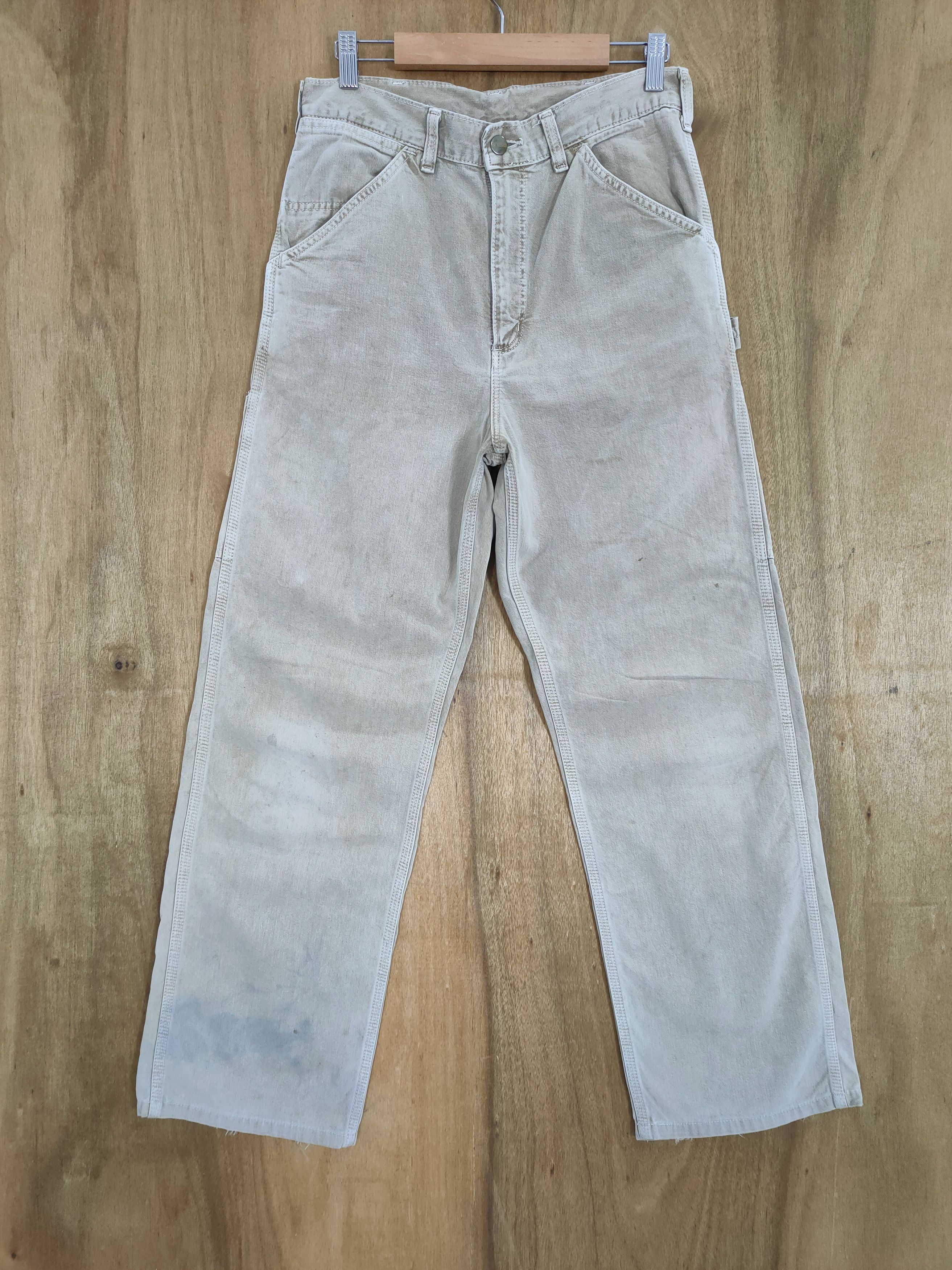 Carhartt × Vintage CARHARTT FADED DISTRESSED CARGO PANTS Size US 29 - 2 Thumbnail