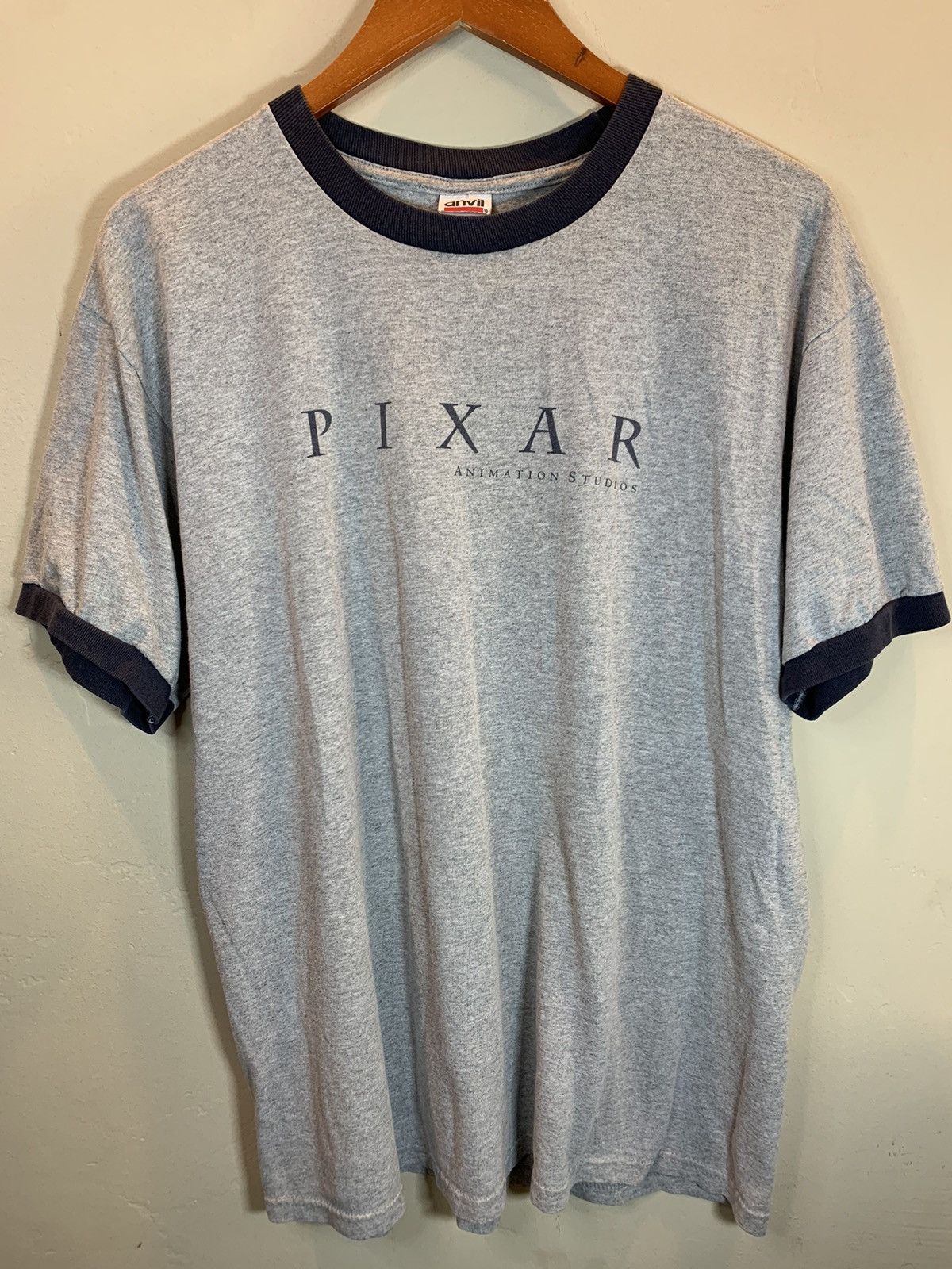 Disney × Vintage *RARE* Vintage Pixar Animation Studios Emeryville CA T-Shirt Size US L / EU 52-54 / 3 - 1 Thumbnail