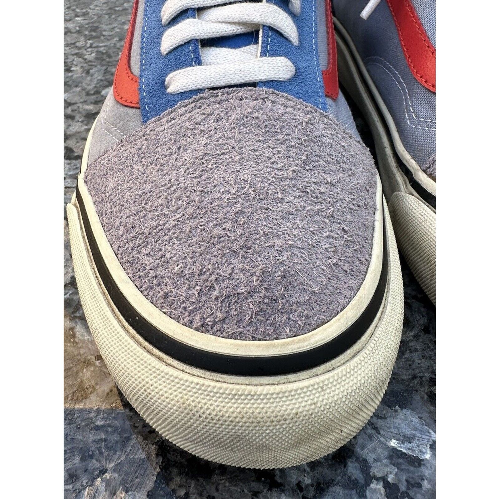 Vans Vans OG Old Skool LXGym Standard Dusty Blue Sneakers 12 Size US 12 / EU 45 - 4 Thumbnail