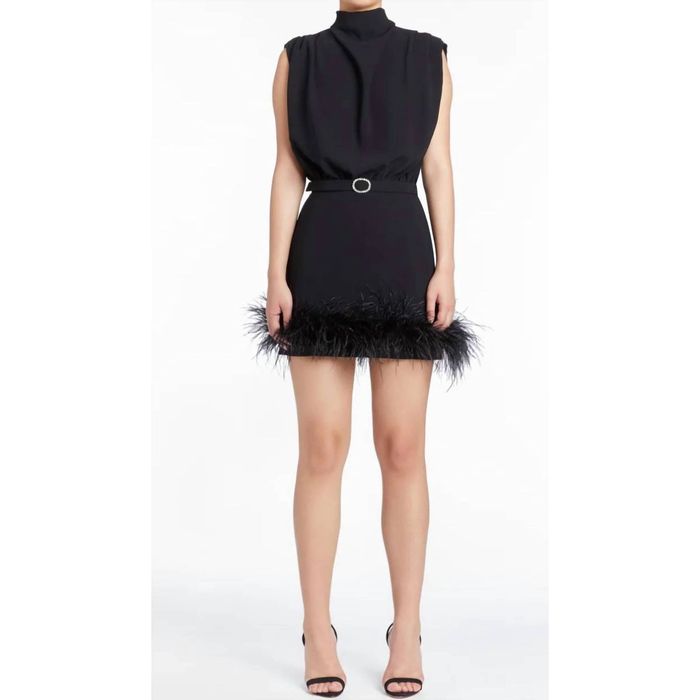 Amanda Uprichard AMANDA UPRICHARD Sullivan Dress In Black Grailed