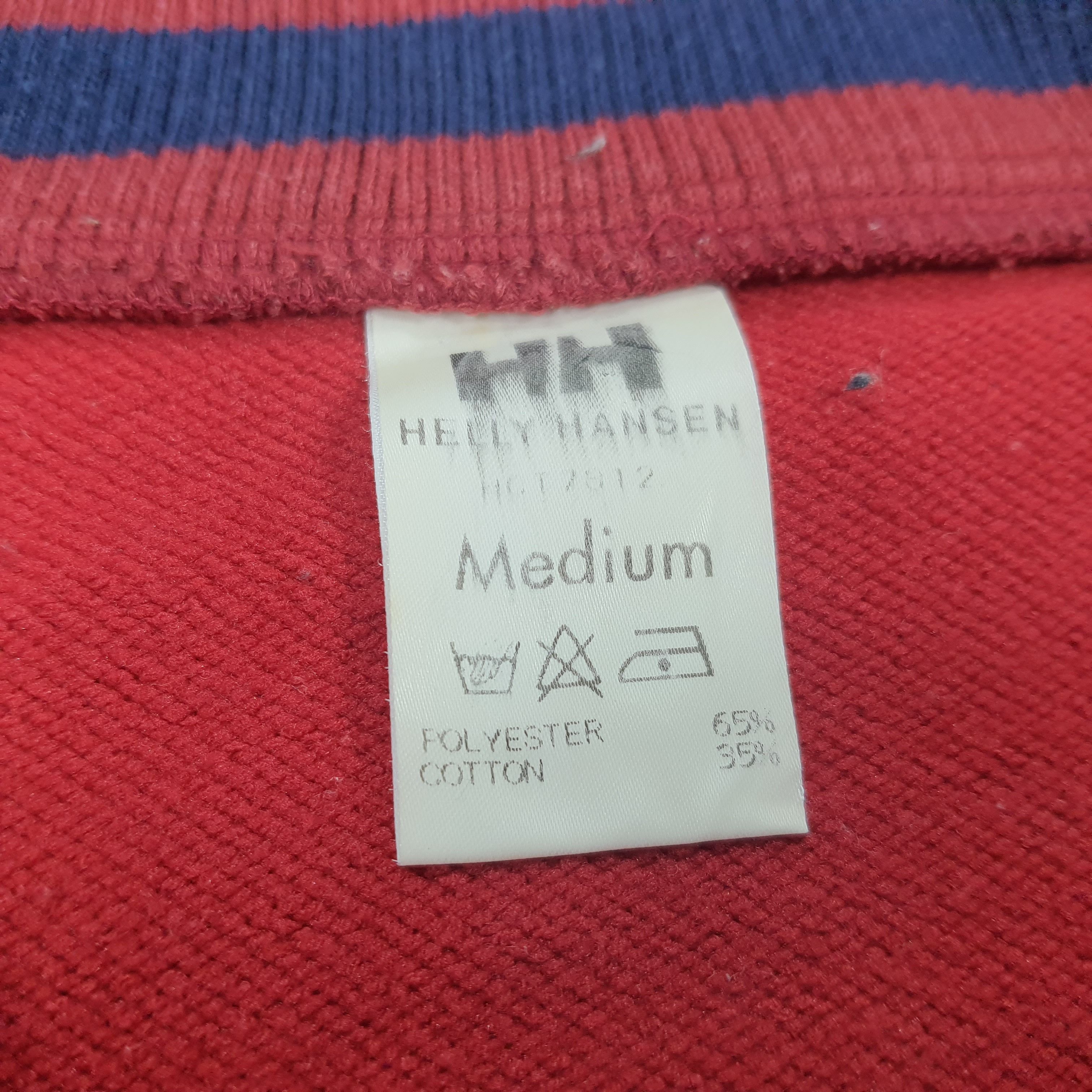 Helly Hansen × Vintage Vintage Helly Hansen Half Zipper Sweatshirt Size US L / EU 52-54 / 3 - 5 Thumbnail